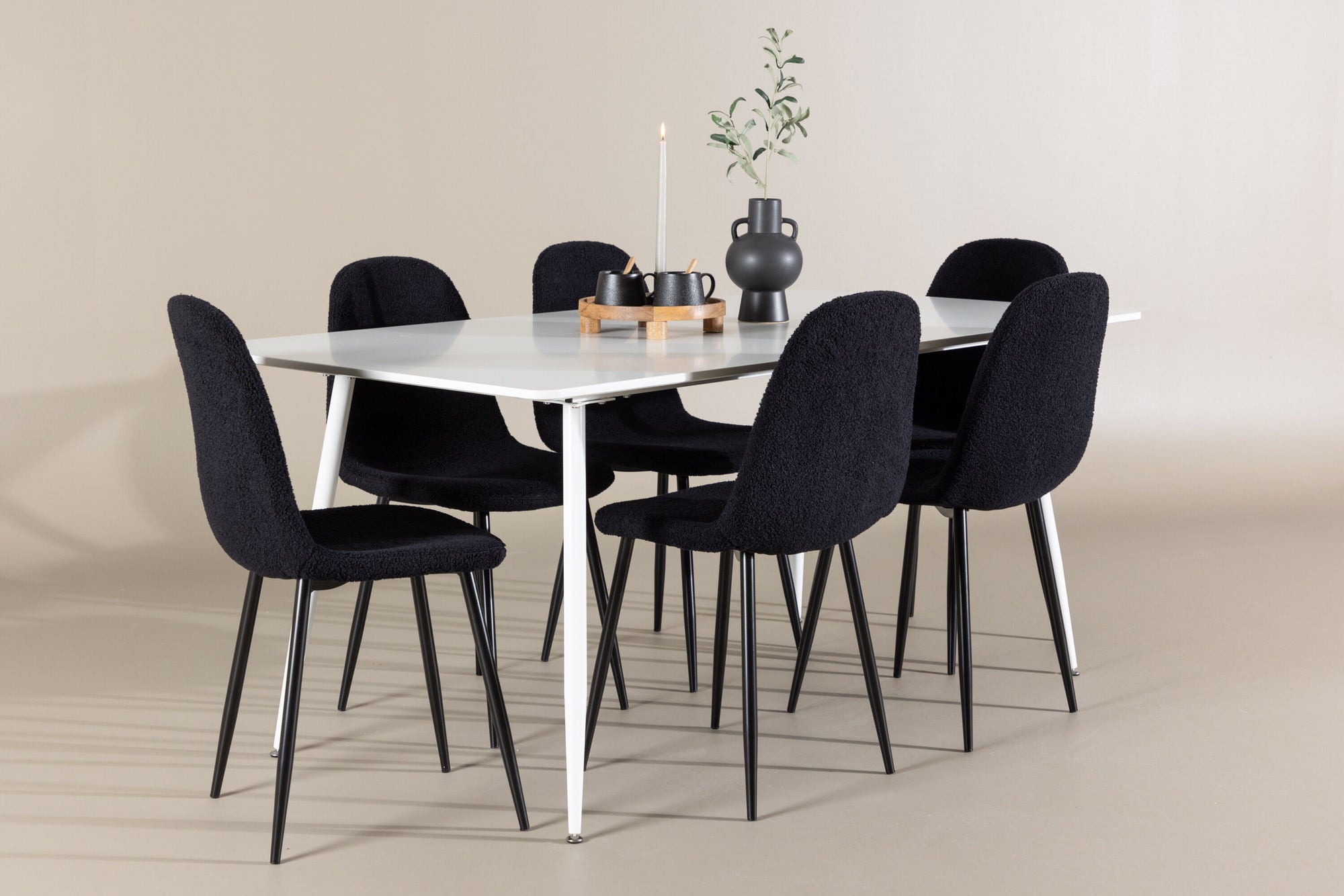 Venture Home Silar spisebord with Polar Spisebordsstol