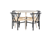Venture Home Plaza spisebord with Alfons Spisebordsstol