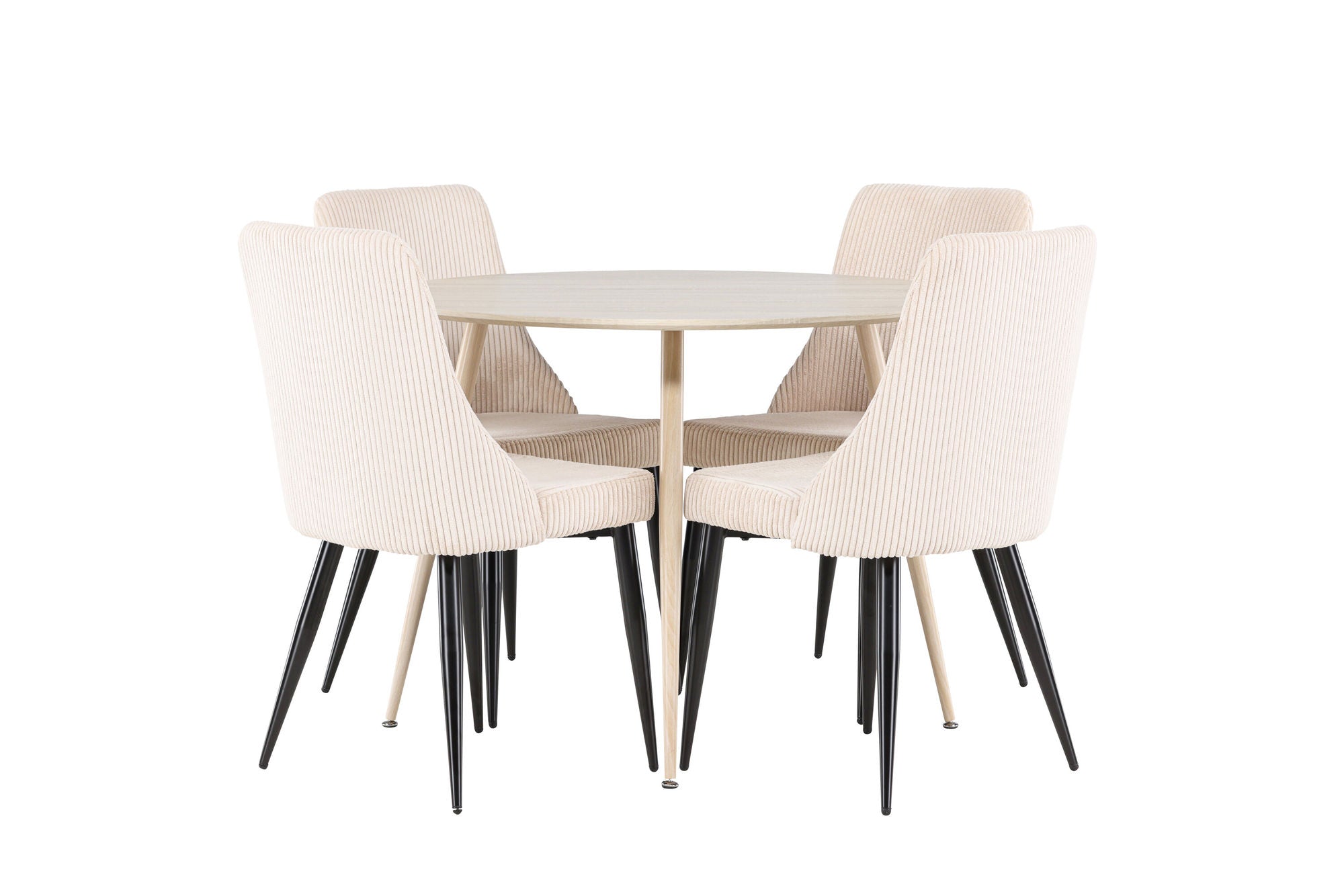 Venture Home Plaza spisebord with Leone Spisebordsstol