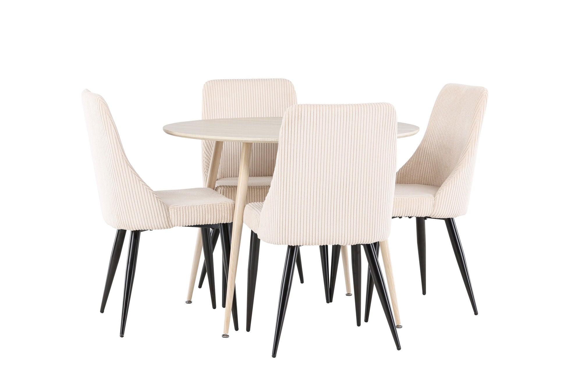 Venture Home Plaza spisebord with Leone Spisebordsstol