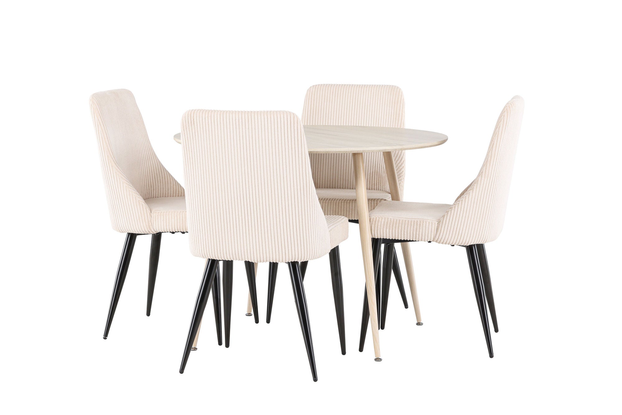 Venture Home Plaza spisebord with Leone Spisebordsstol