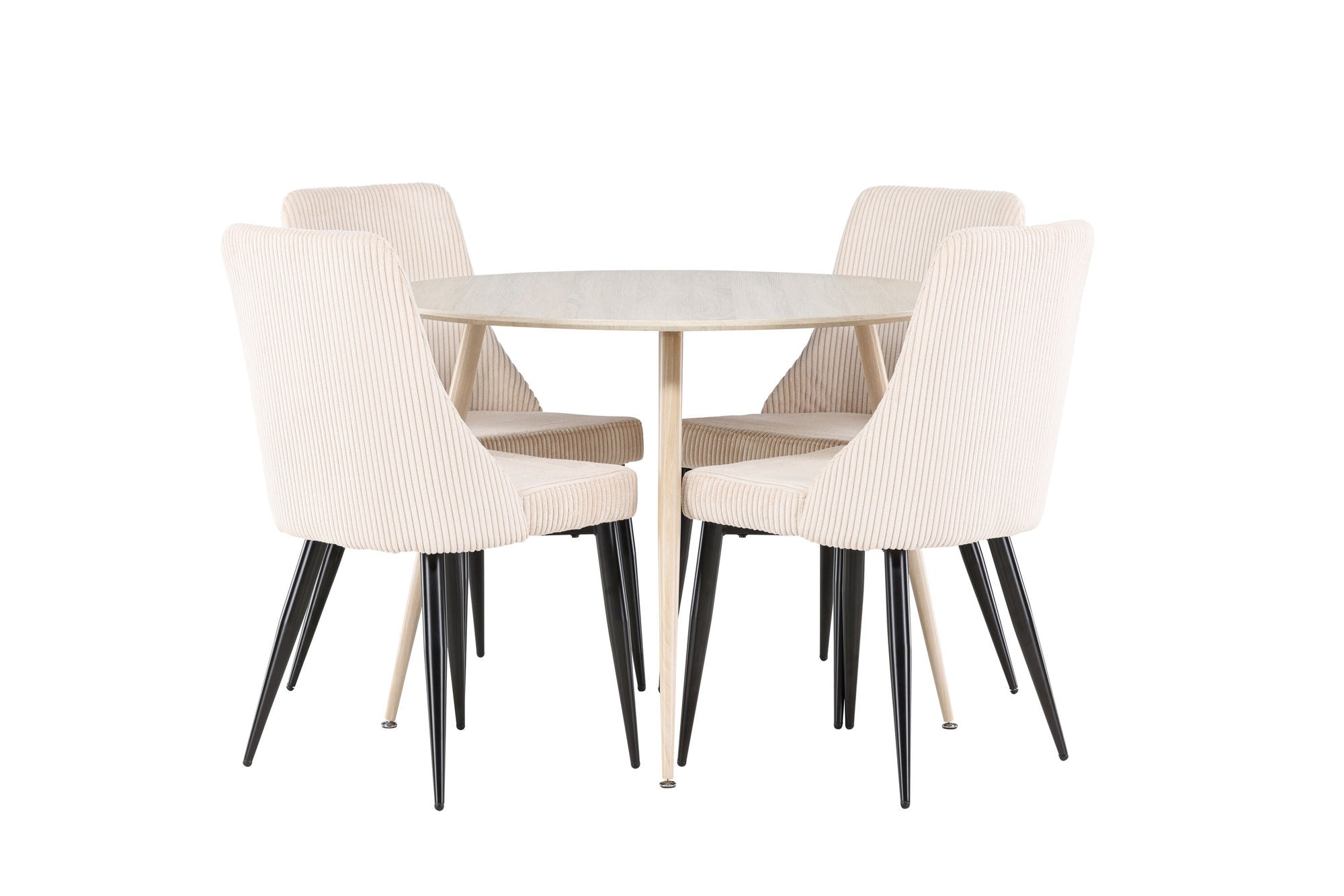 Venture Home Plaza spisebord with Leone Spisebordsstol
