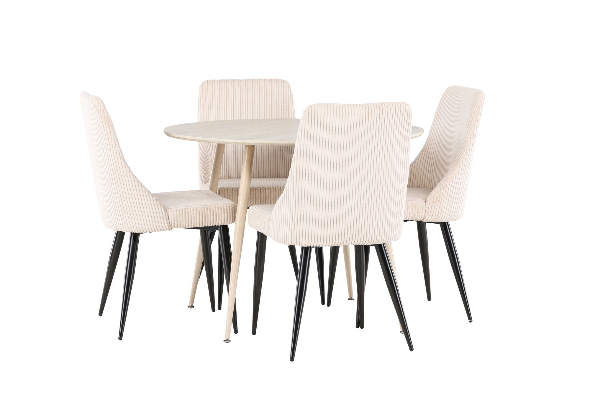 Venture Home Plaza spisebord with Leone Spisebordsstol