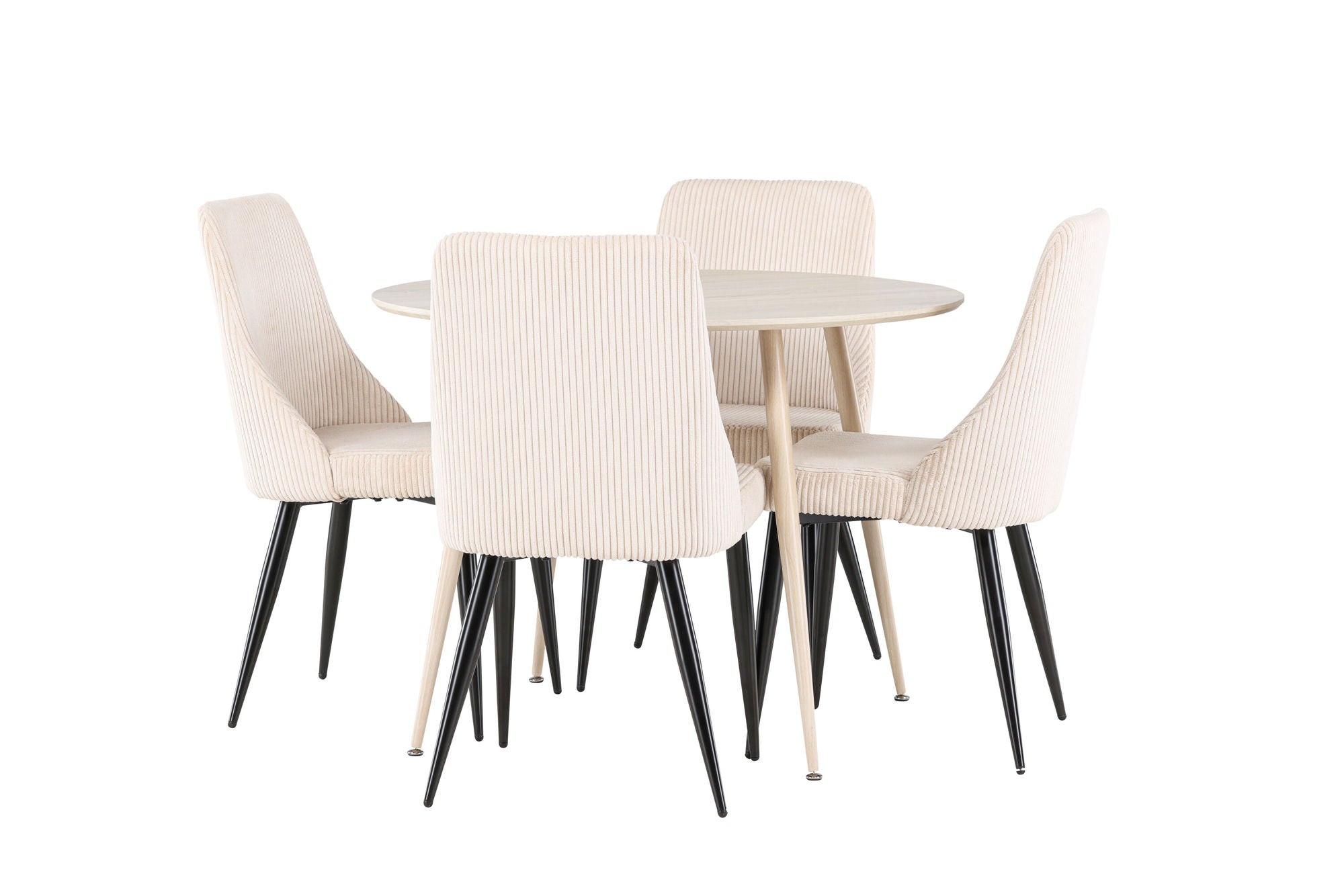 Venture Home Plaza spisebord with Leone Spisebordsstol