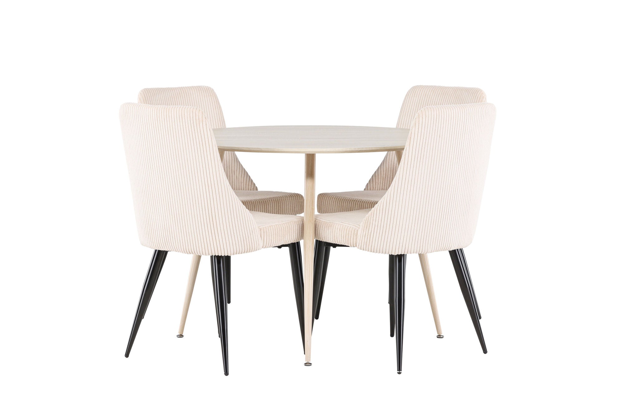 Venture Home Plaza spisebord with Leone Spisebordsstol