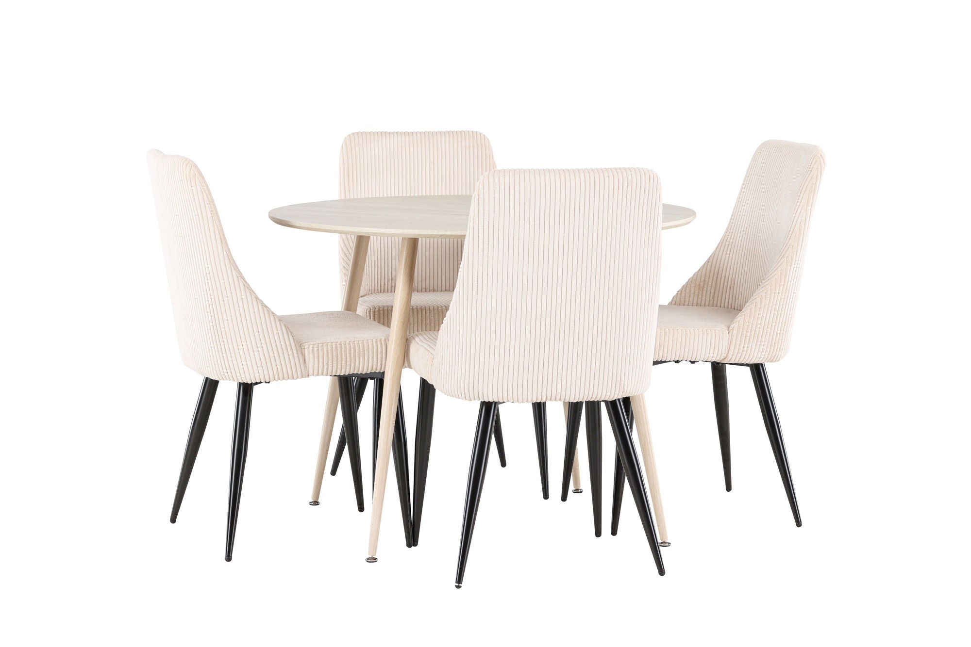 Venture Home Plaza spisebord with Leone Spisebordsstol