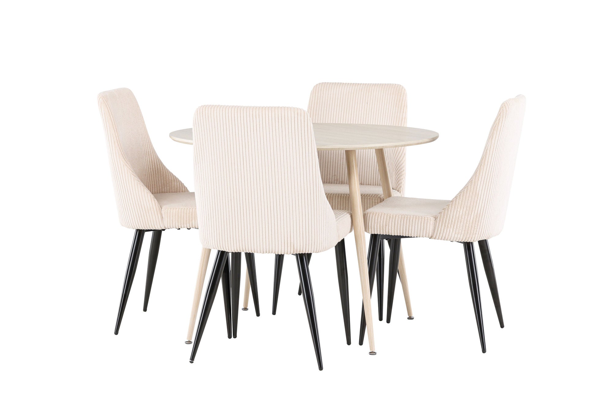 Venture Home Plaza spisebord with Leone Spisebordsstol