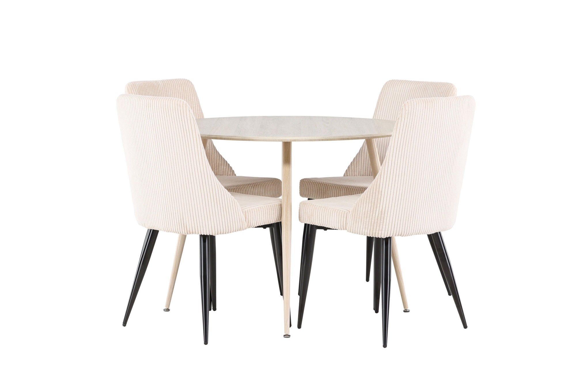 Venture Home Plaza spisebord with Leone Spisebordsstol
