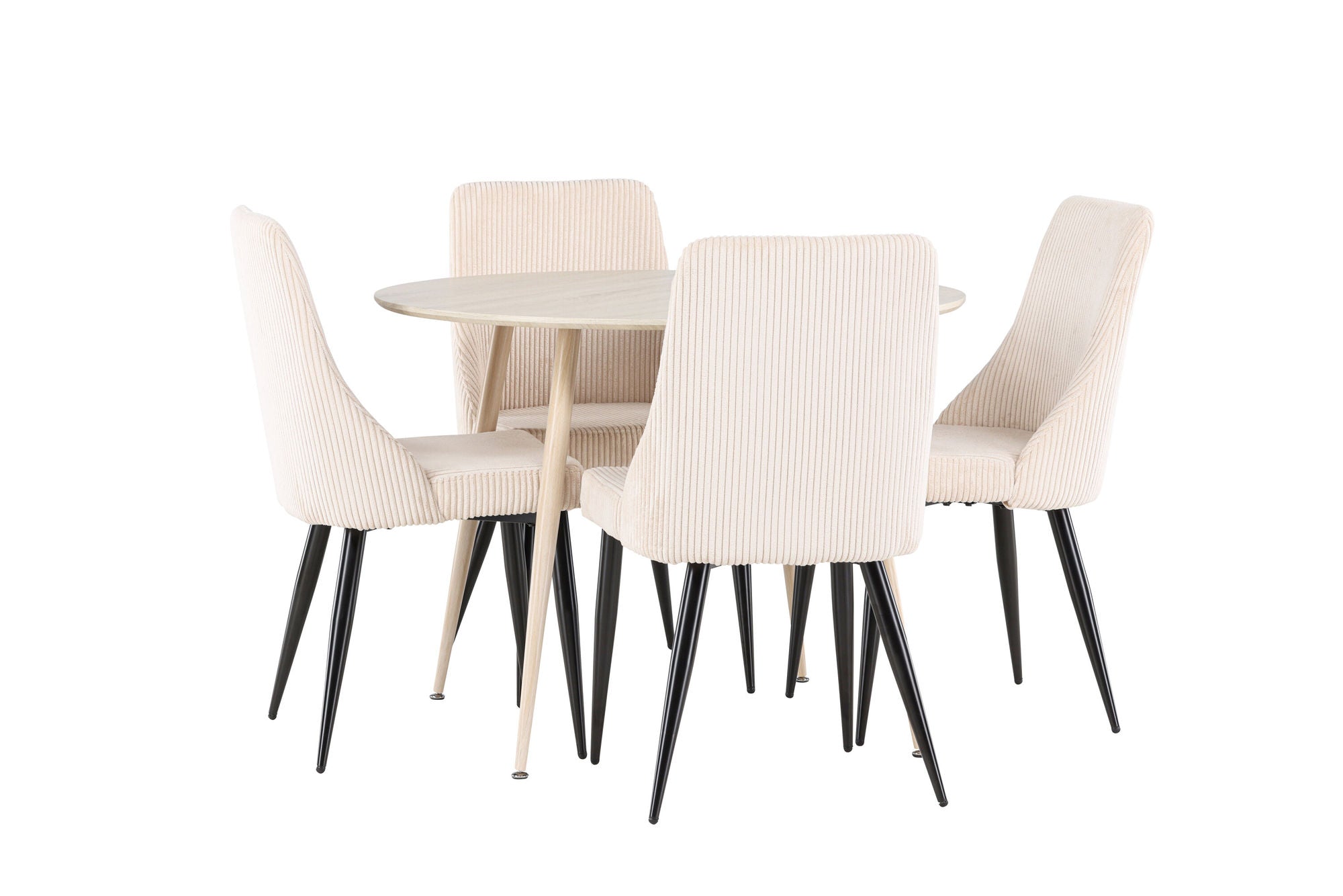 Venture Home Plaza spisebord with Leone Spisebordsstol
