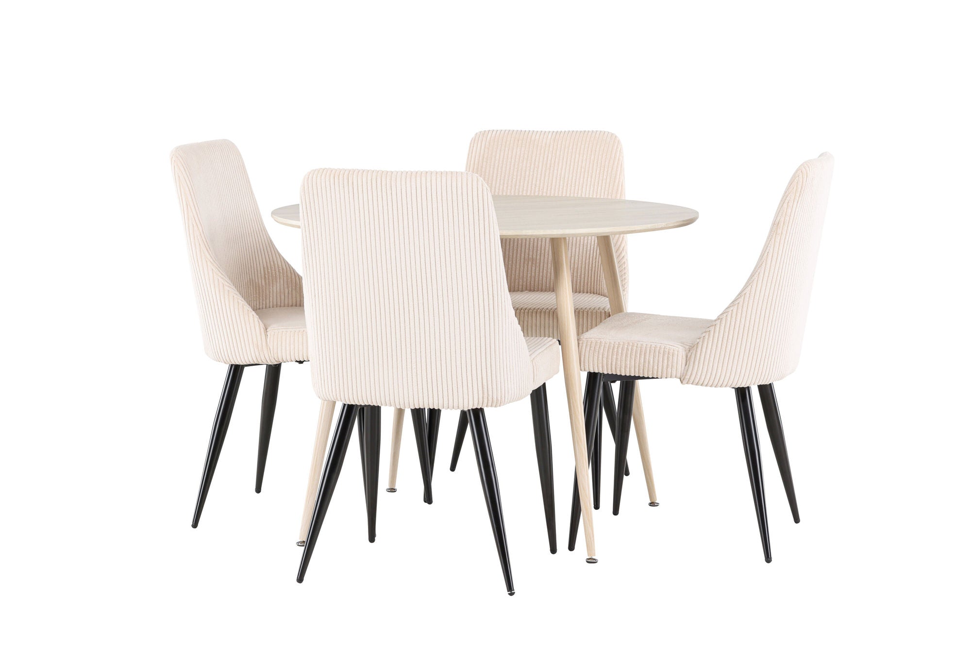 Venture Home Plaza spisebord with Leone Spisebordsstol