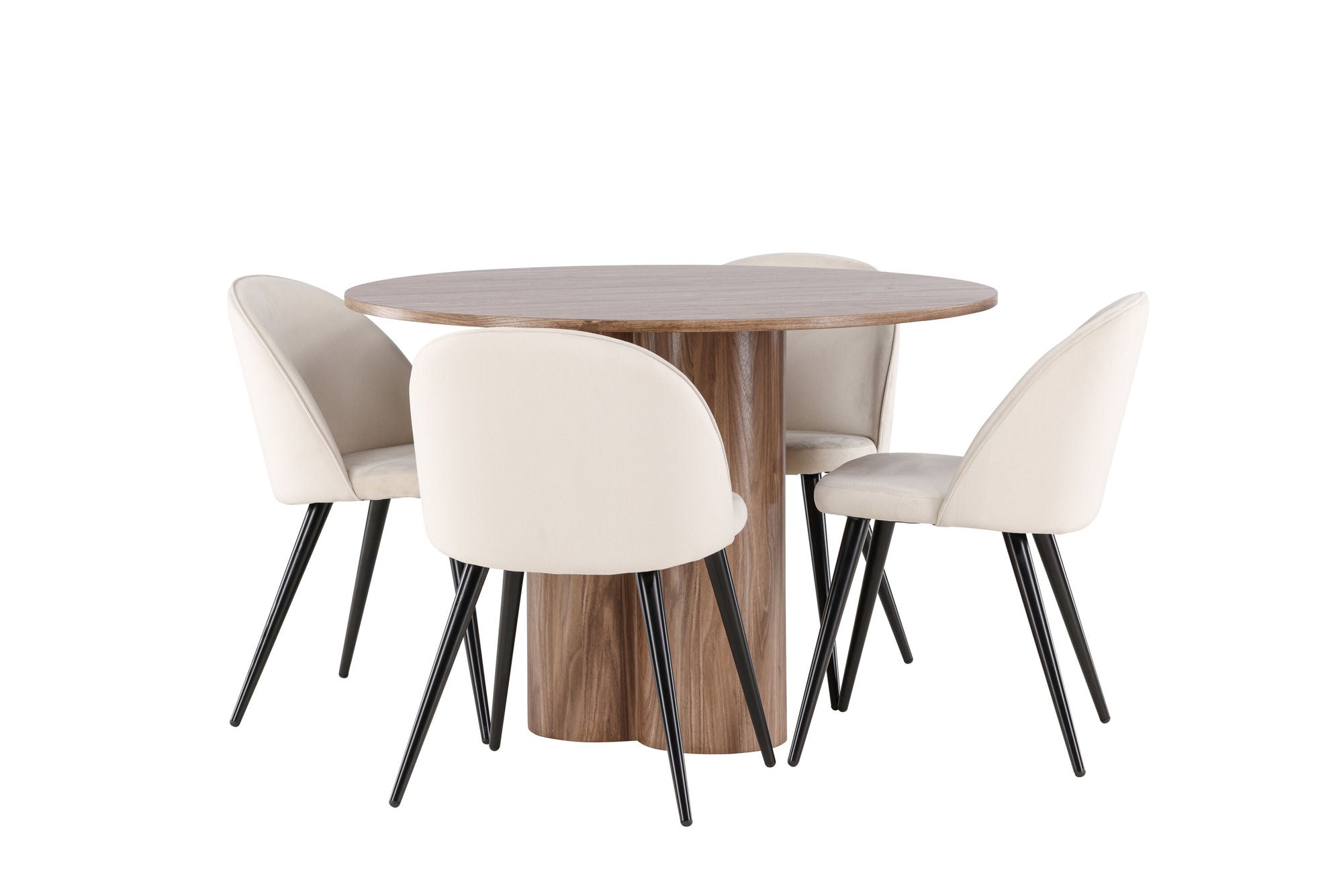 Venture Home Olivia spisebord with Velvet Spisebordsstol