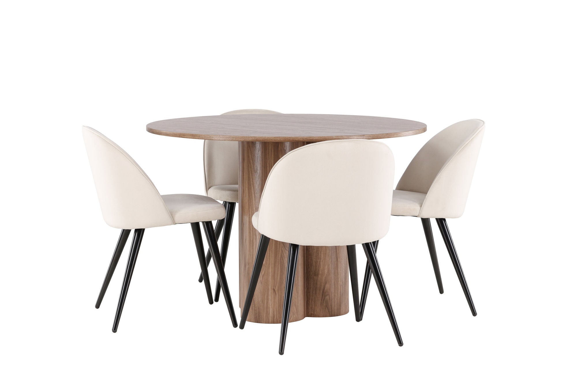 Venture Home Olivia spisebord with Velvet Spisebordsstol