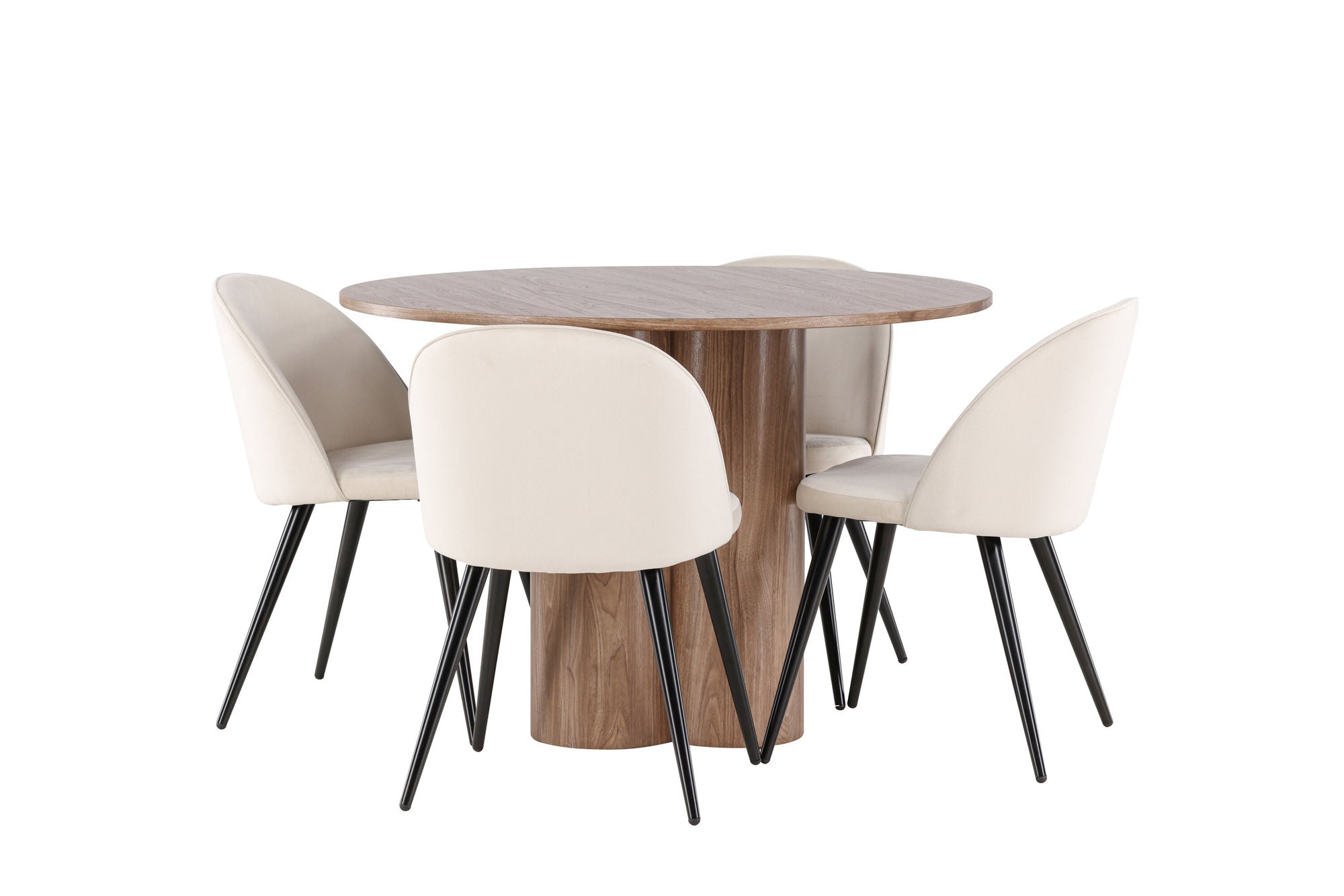 Venture Home Olivia spisebord with Velvet Spisebordsstol