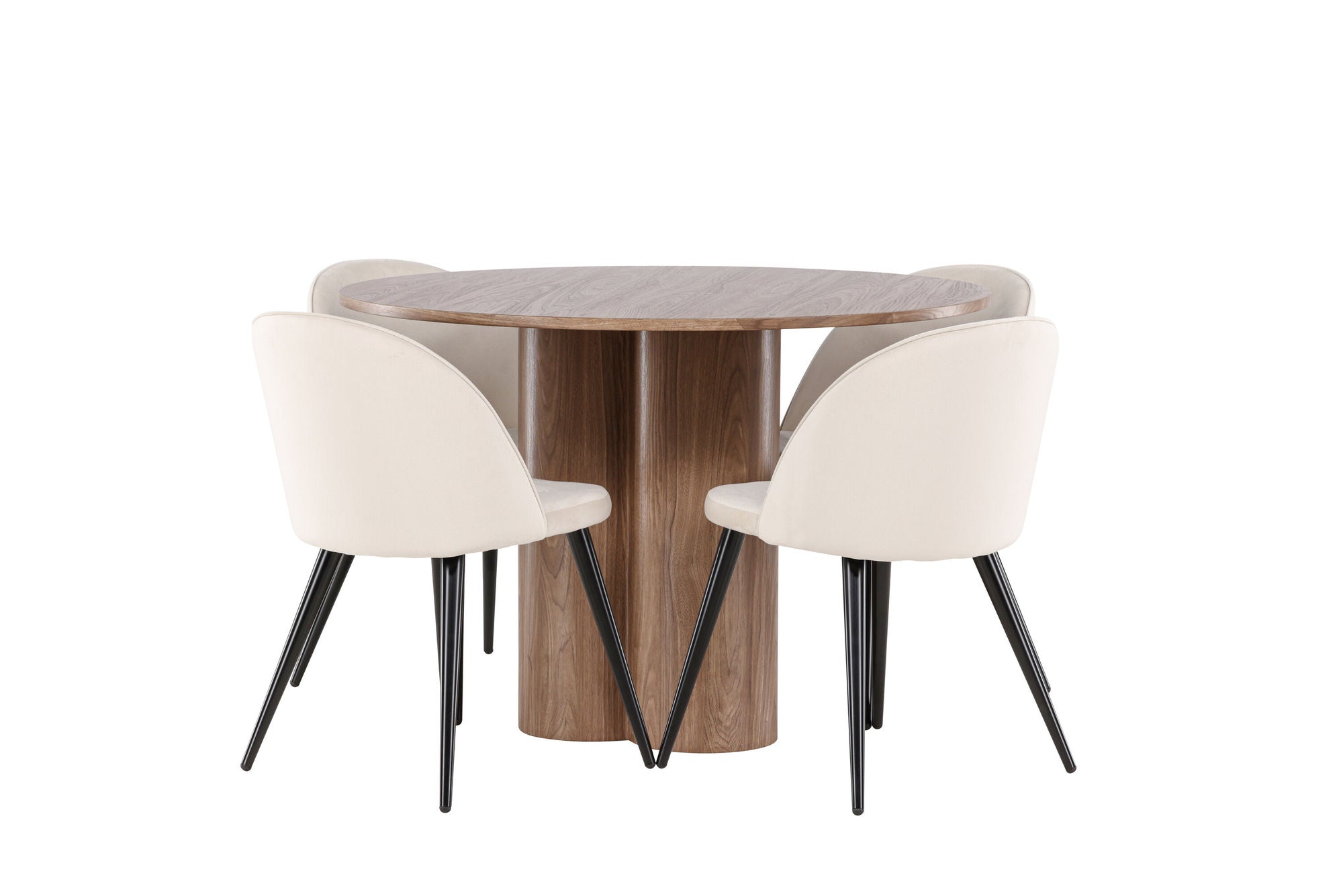 Venture Home Olivia spisebord with Velvet Spisebordsstol