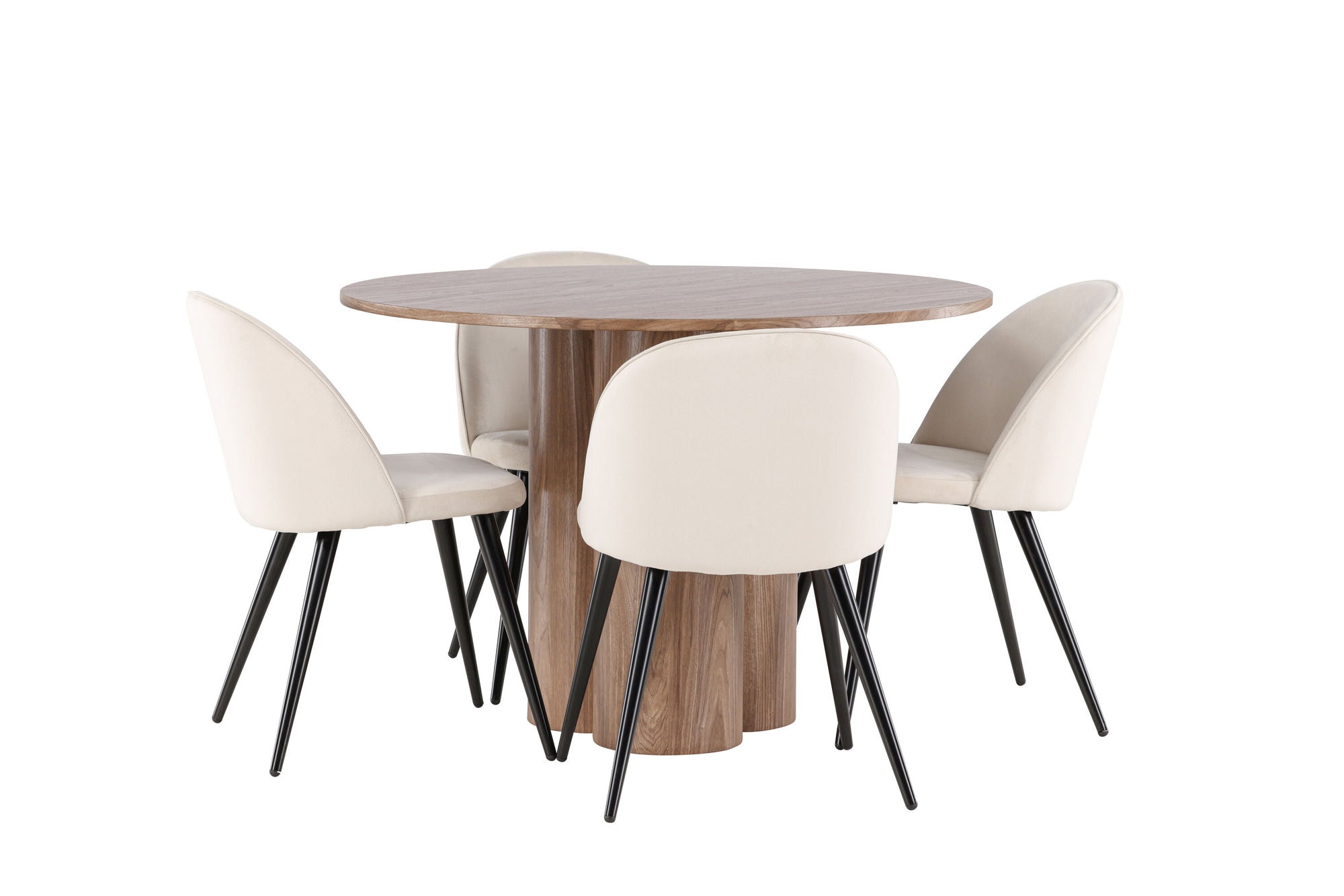 Venture Home Olivia spisebord with Velvet Spisebordsstol