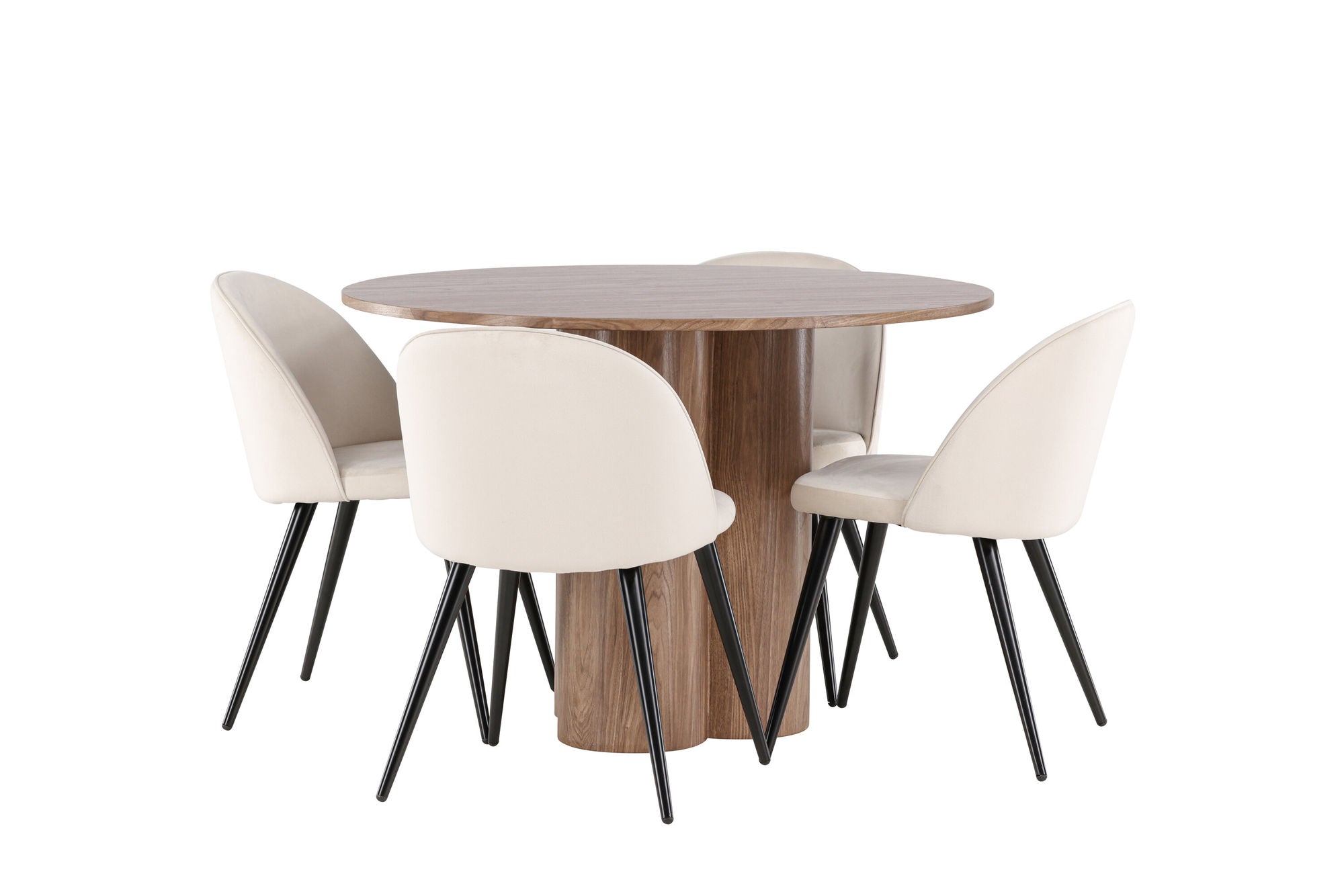 Venture Home Olivia spisebord with Velvet Spisebordsstol