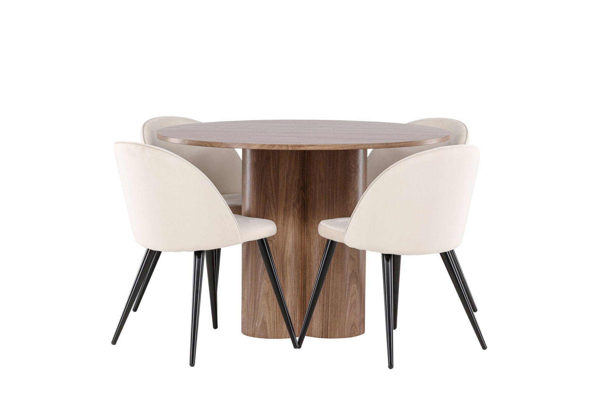 Venture Home Olivia spisebord with Velvet Spisebordsstol