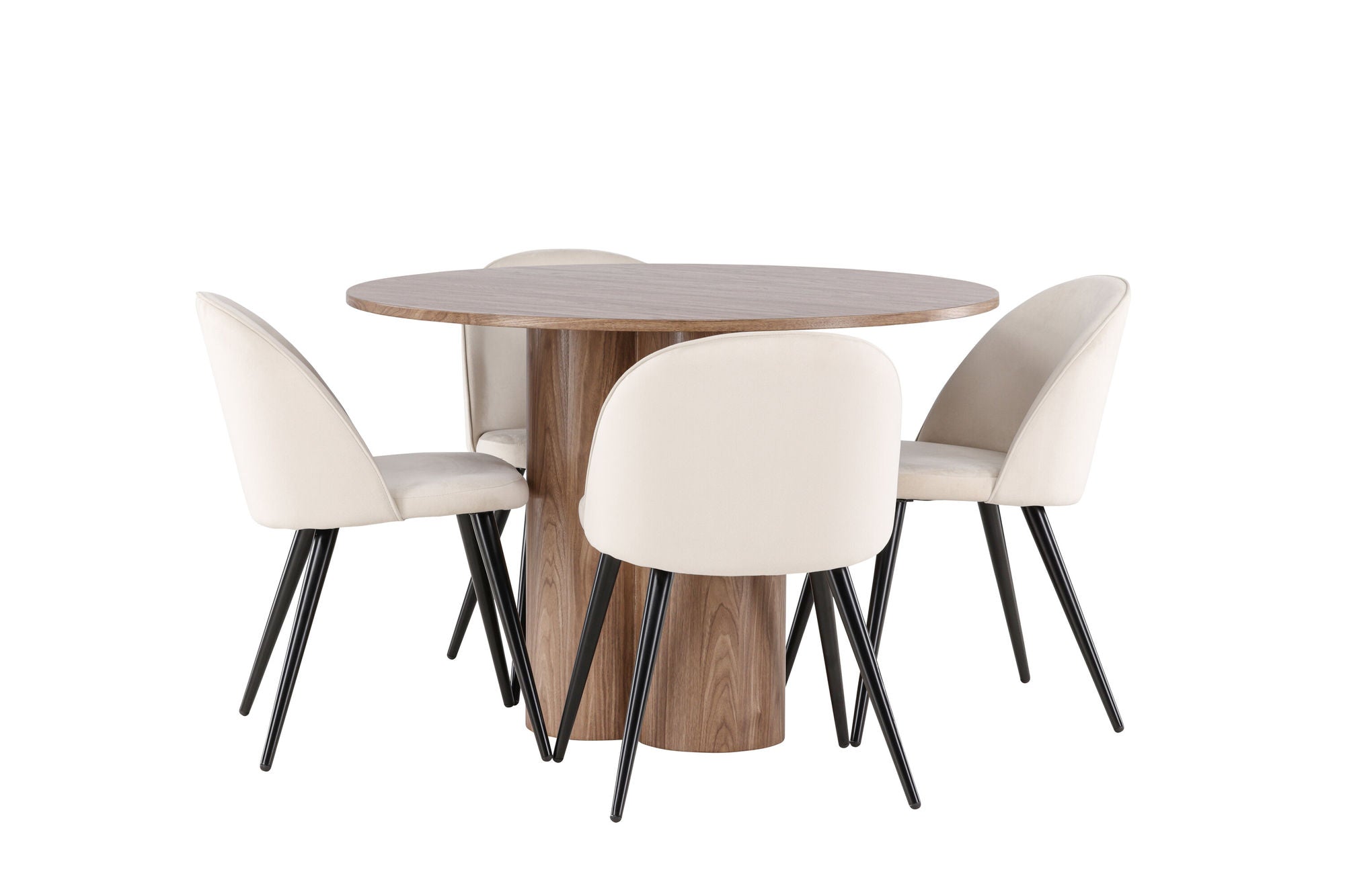 Venture Home Olivia spisebord with Velvet Spisebordsstol