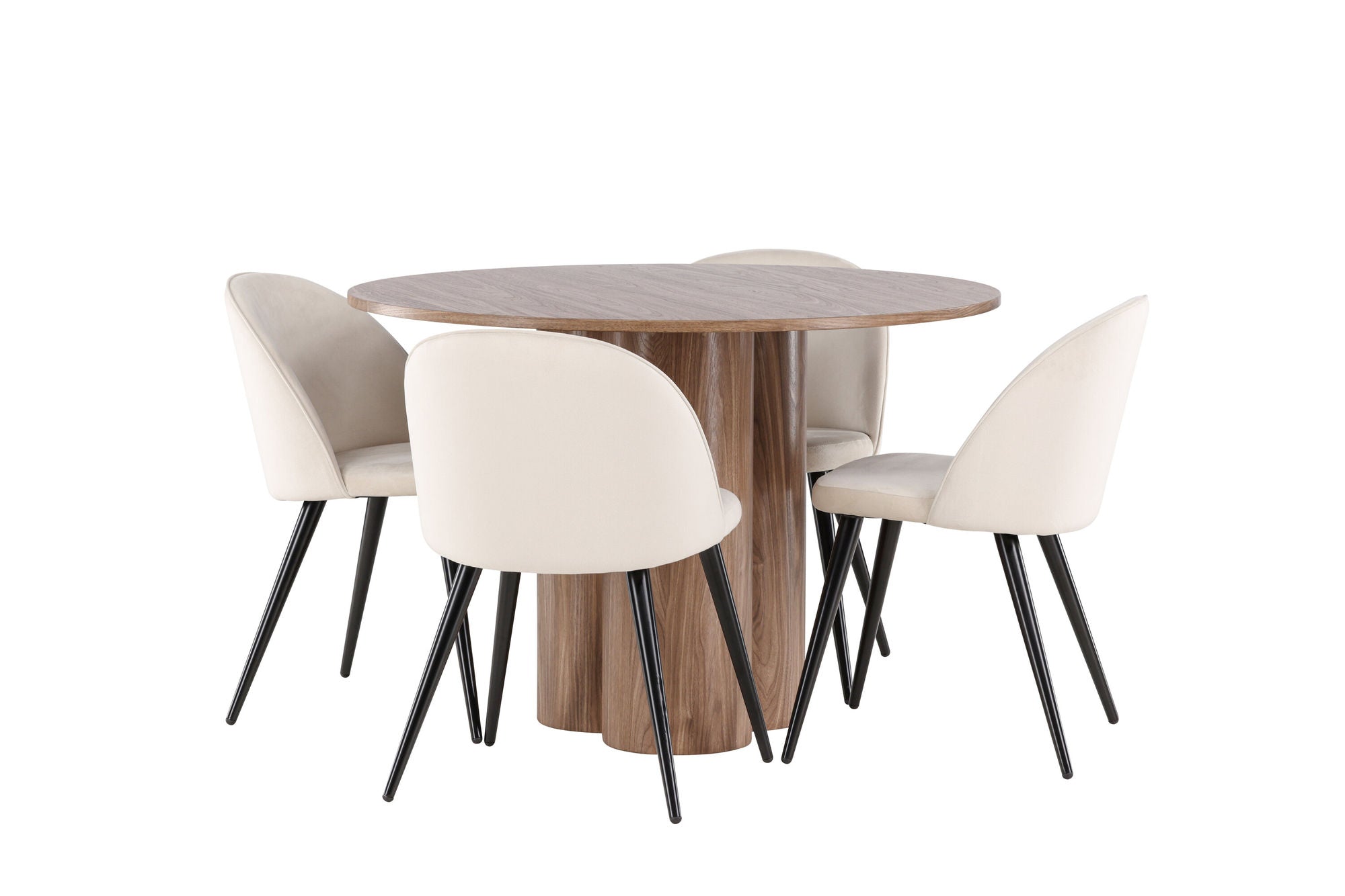 Venture Home Olivia spisebord with Velvet Spisebordsstol