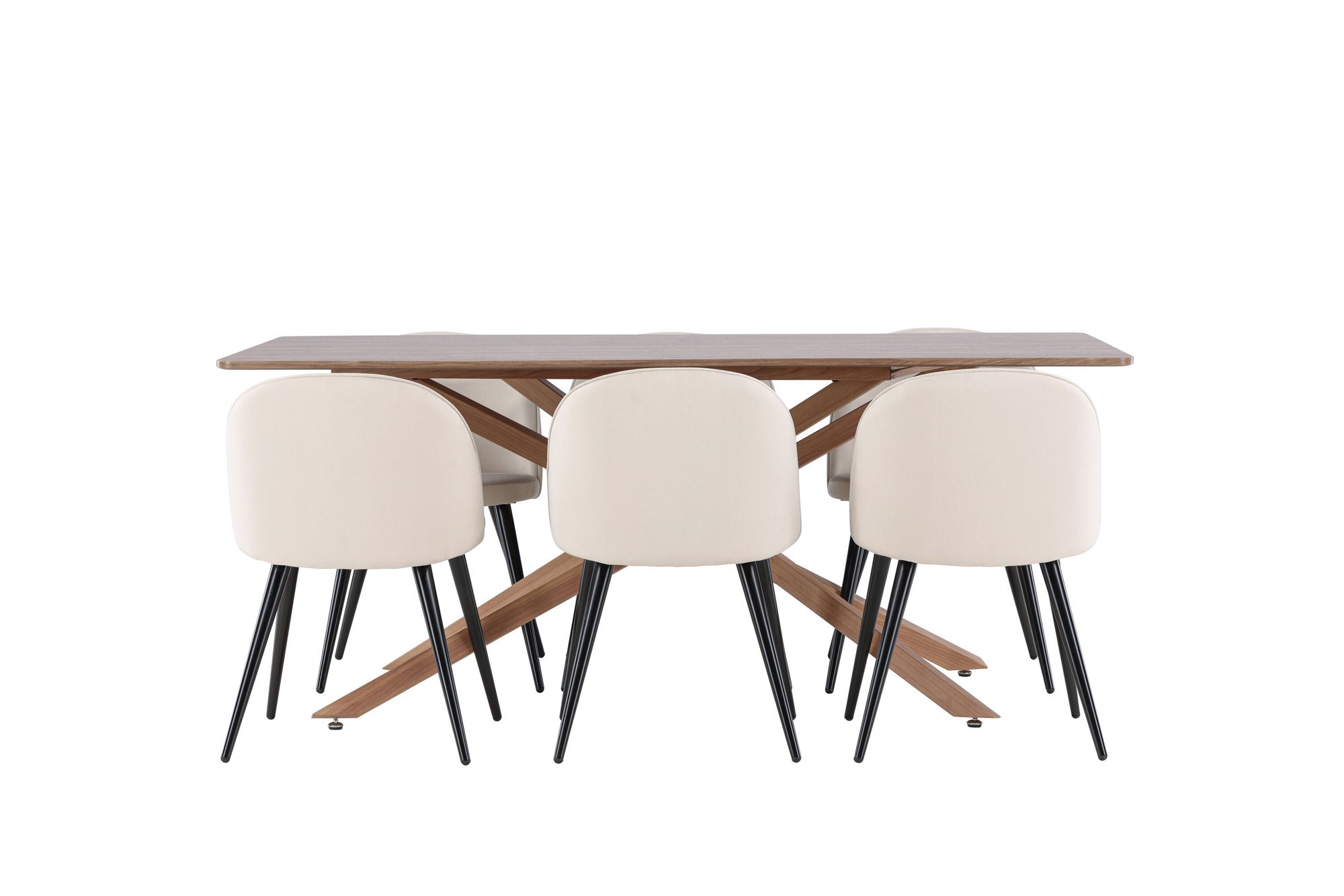 Venture Home Piazza spisebord with Velvet Spisebordsstol