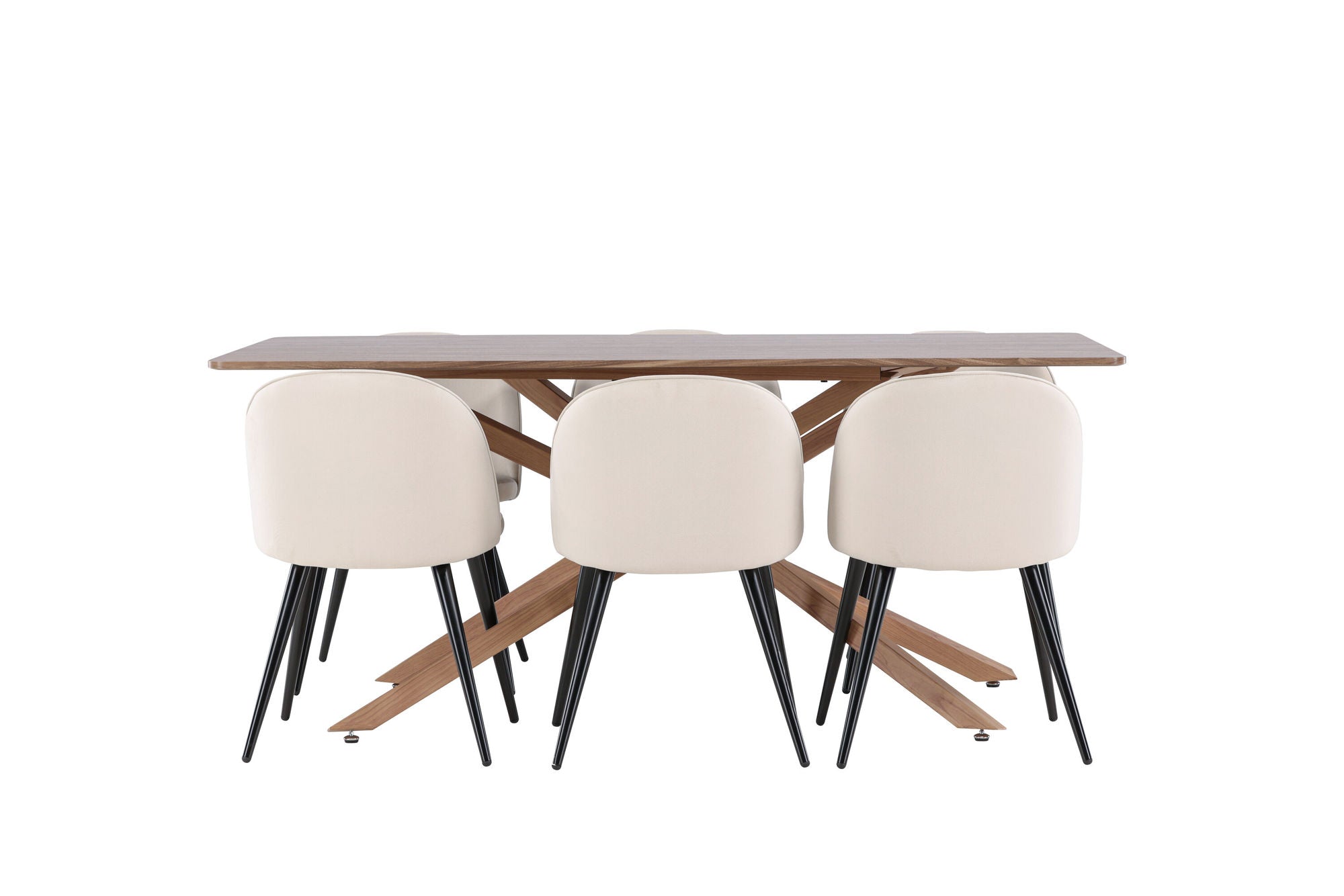 Venture Home Piazza spisebord with Velvet Spisebordsstol