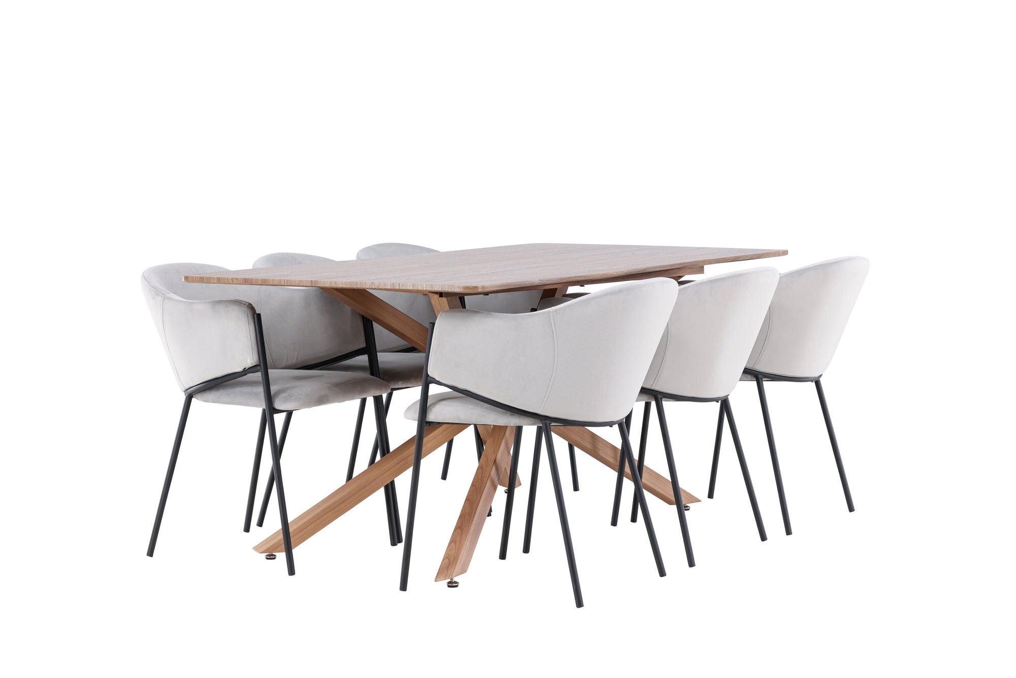 Venture Home Piazza spisebord with Evelina Spisebordsstol