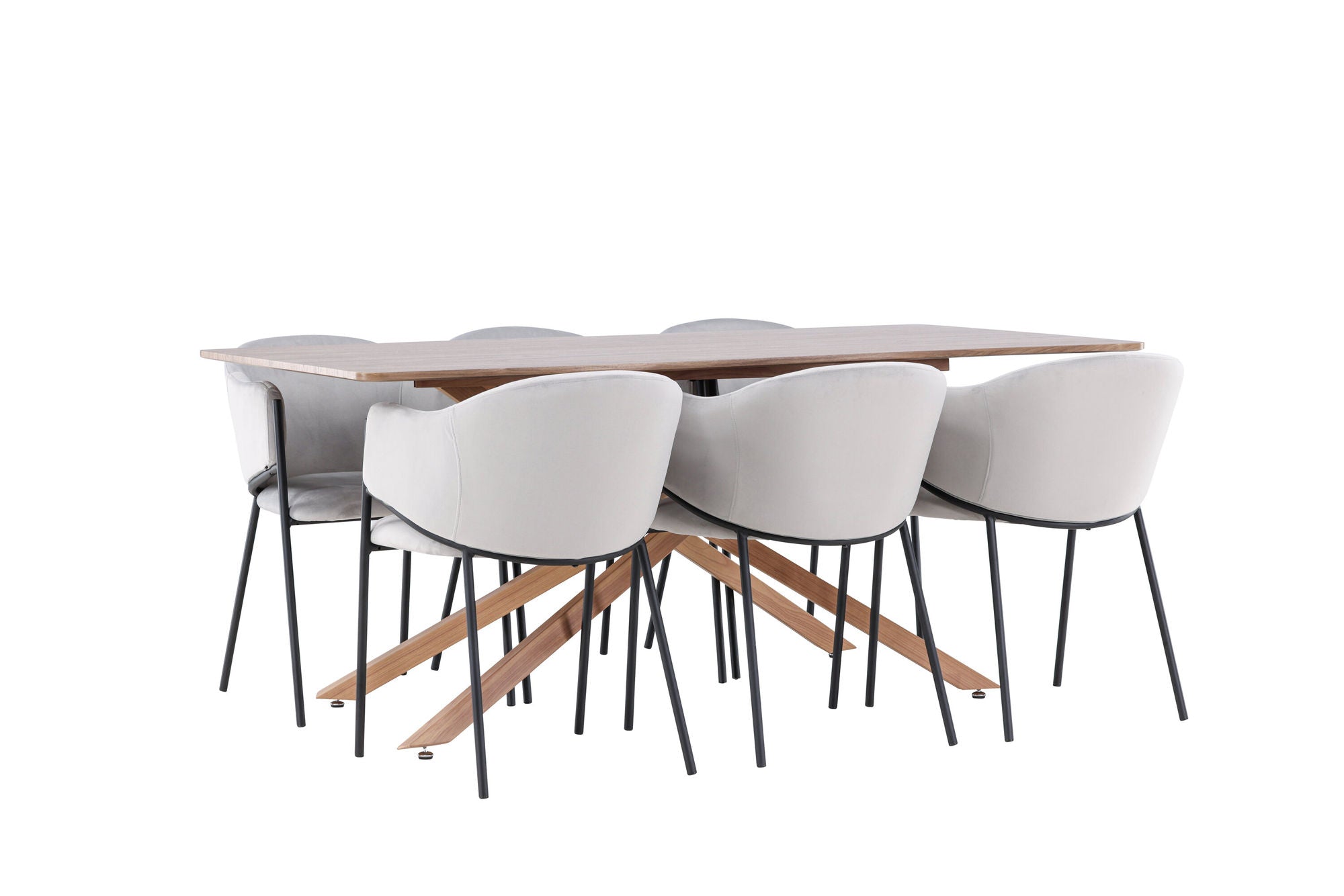 Venture Home Piazza spisebord with Evelina Spisebordsstol