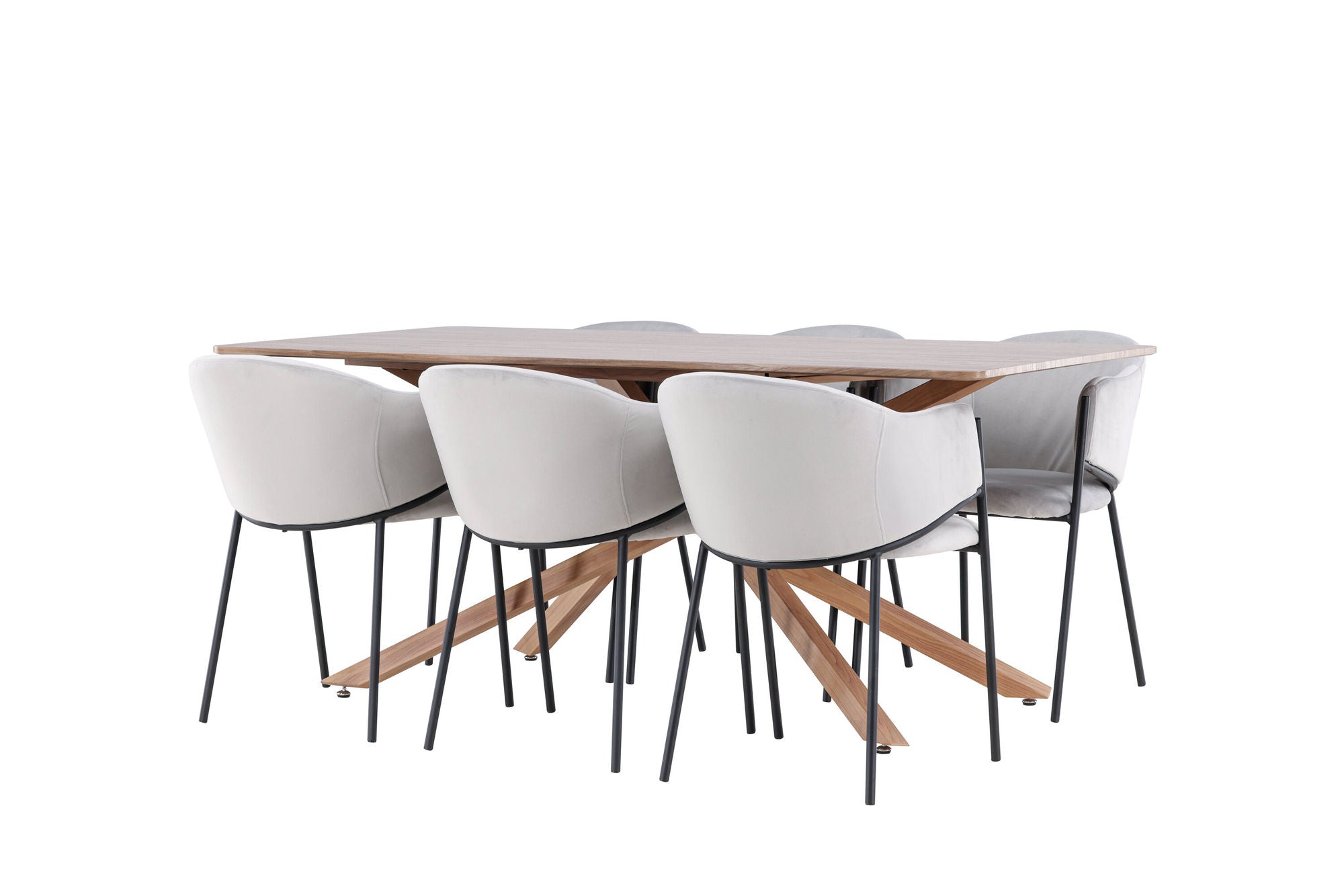 Venture Home Piazza spisebord with Evelina Spisebordsstol