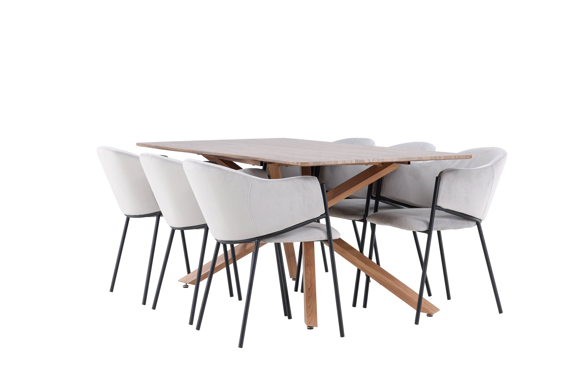 Venture Home Piazza spisebord with Evelina Spisebordsstol