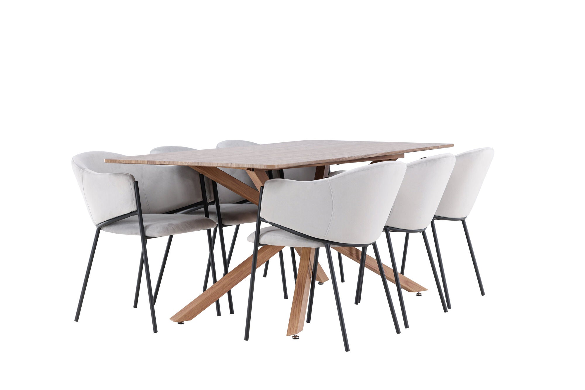 Venture Home Piazza spisebord with Evelina Spisebordsstol