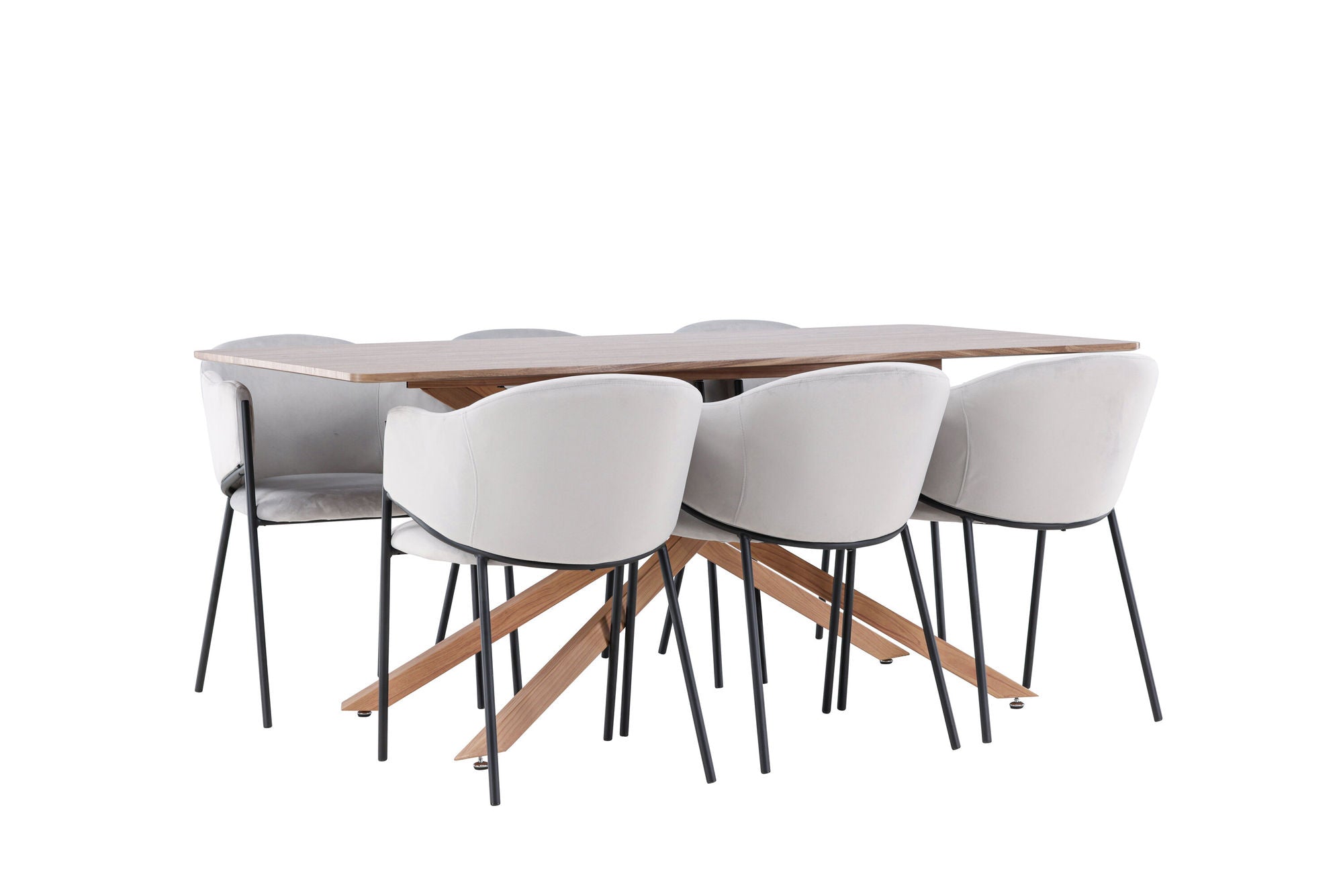 Venture Home Piazza spisebord with Evelina Spisebordsstol
