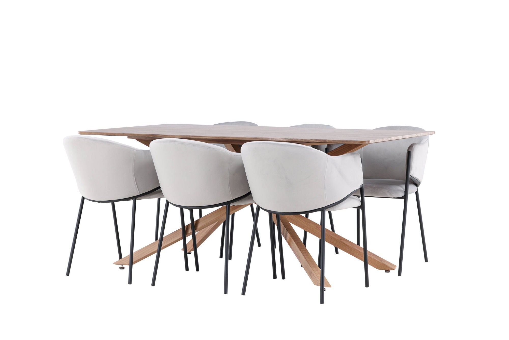 Venture Home Piazza spisebord with Evelina Spisebordsstol