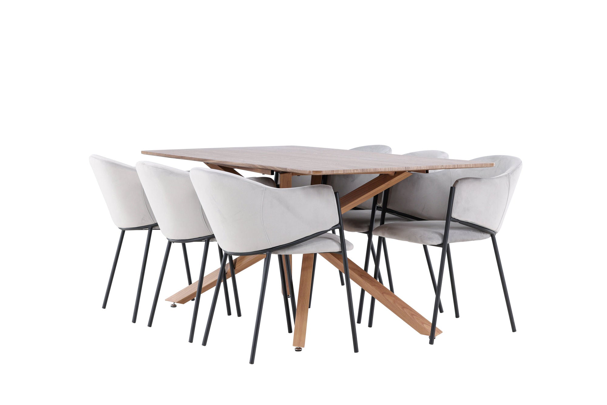 Venture Home Piazza spisebord with Evelina Spisebordsstol