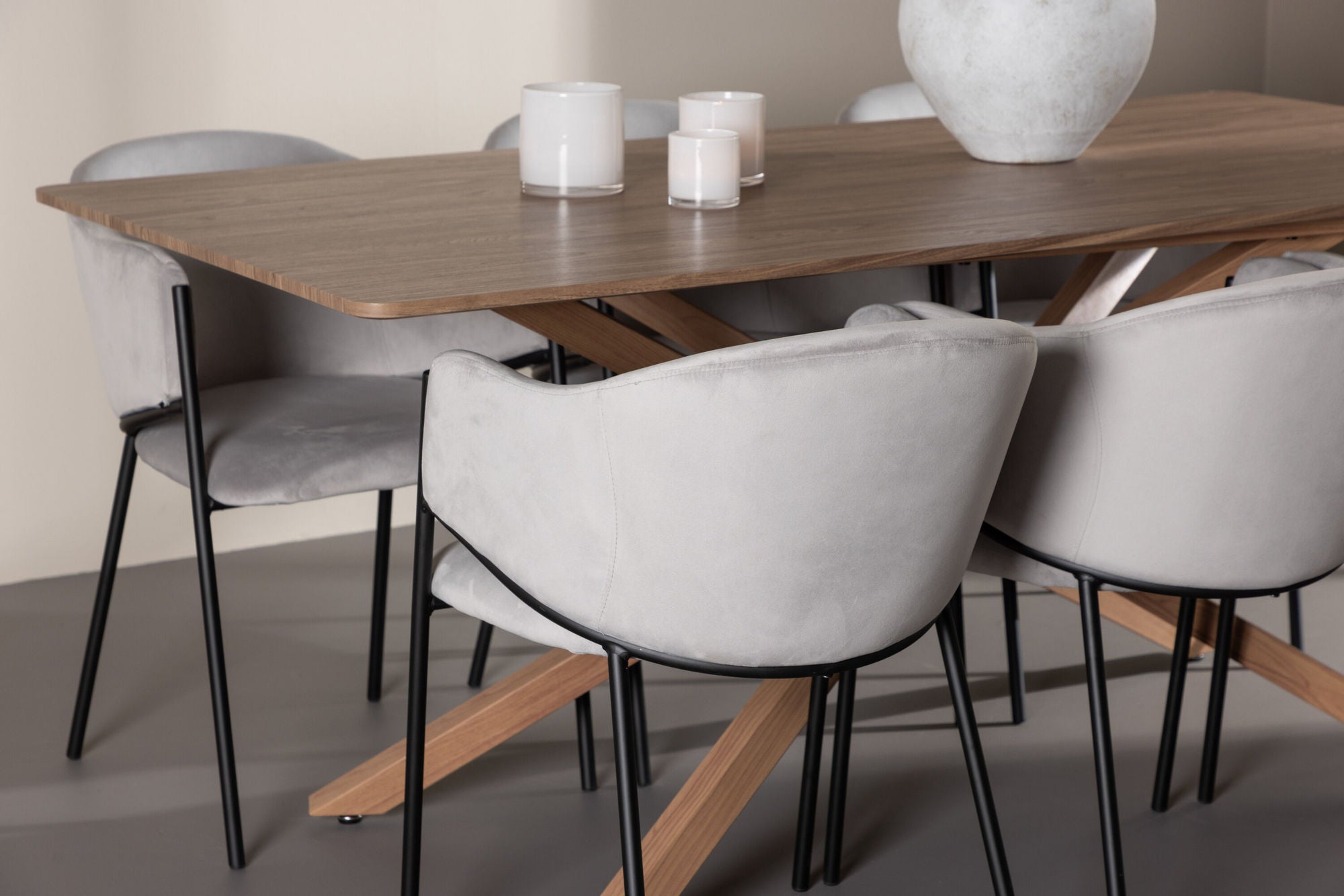 Venture Home Piazza spisebord with Evelina Spisebordsstol