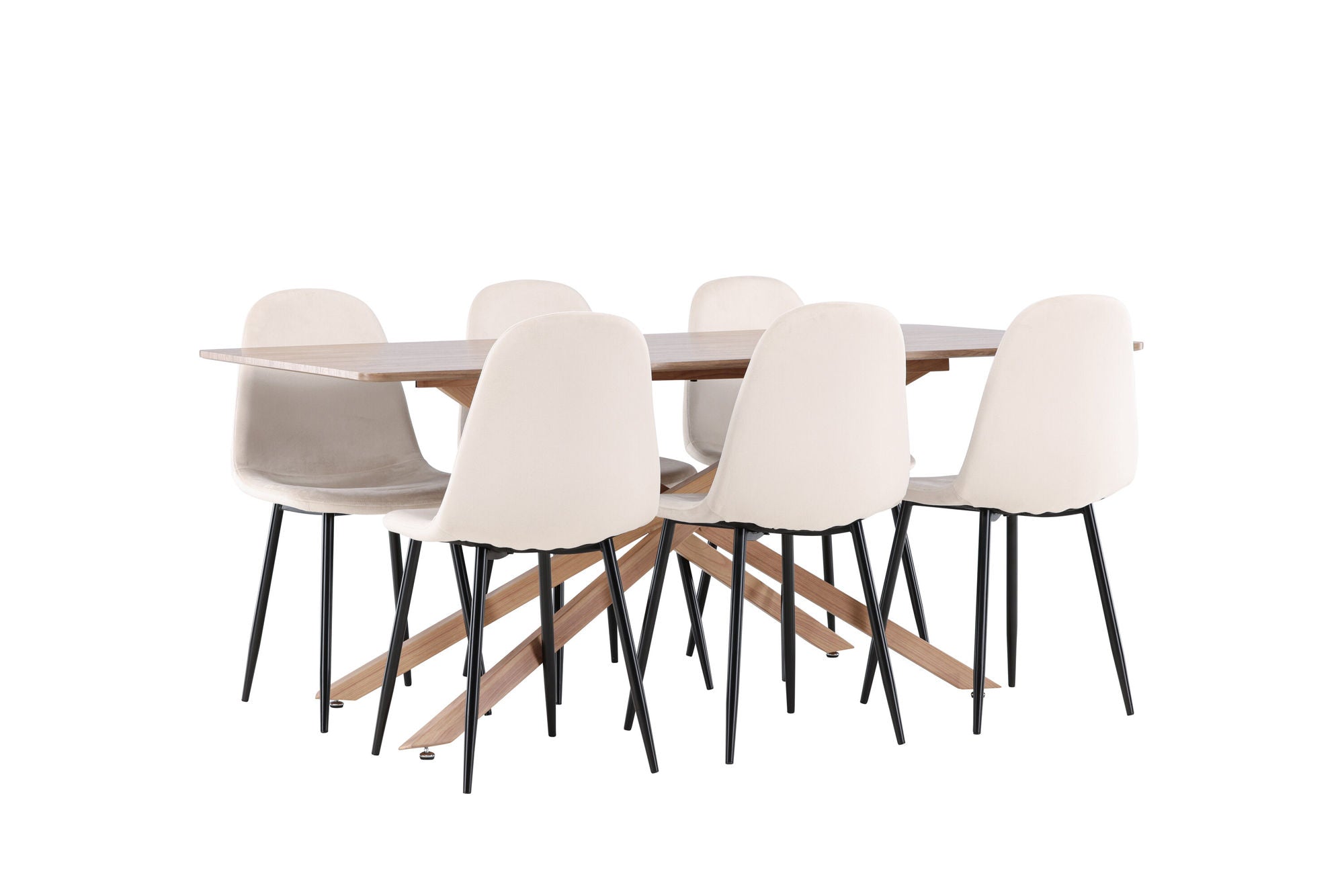 Venture Home Piazza spisebord with Polar Spisebordsstol