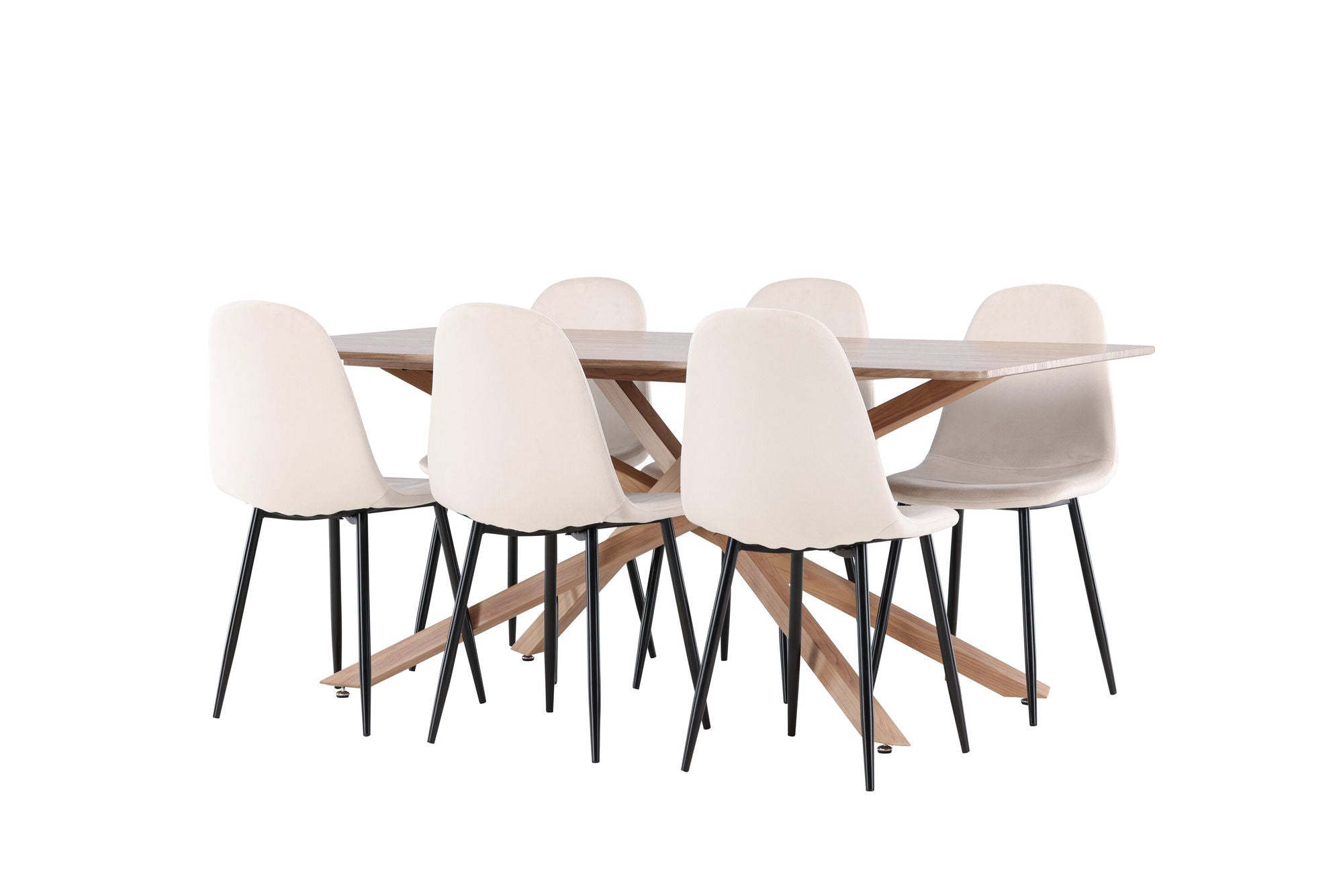 Venture Home Piazza spisebord with Polar Spisebordsstol