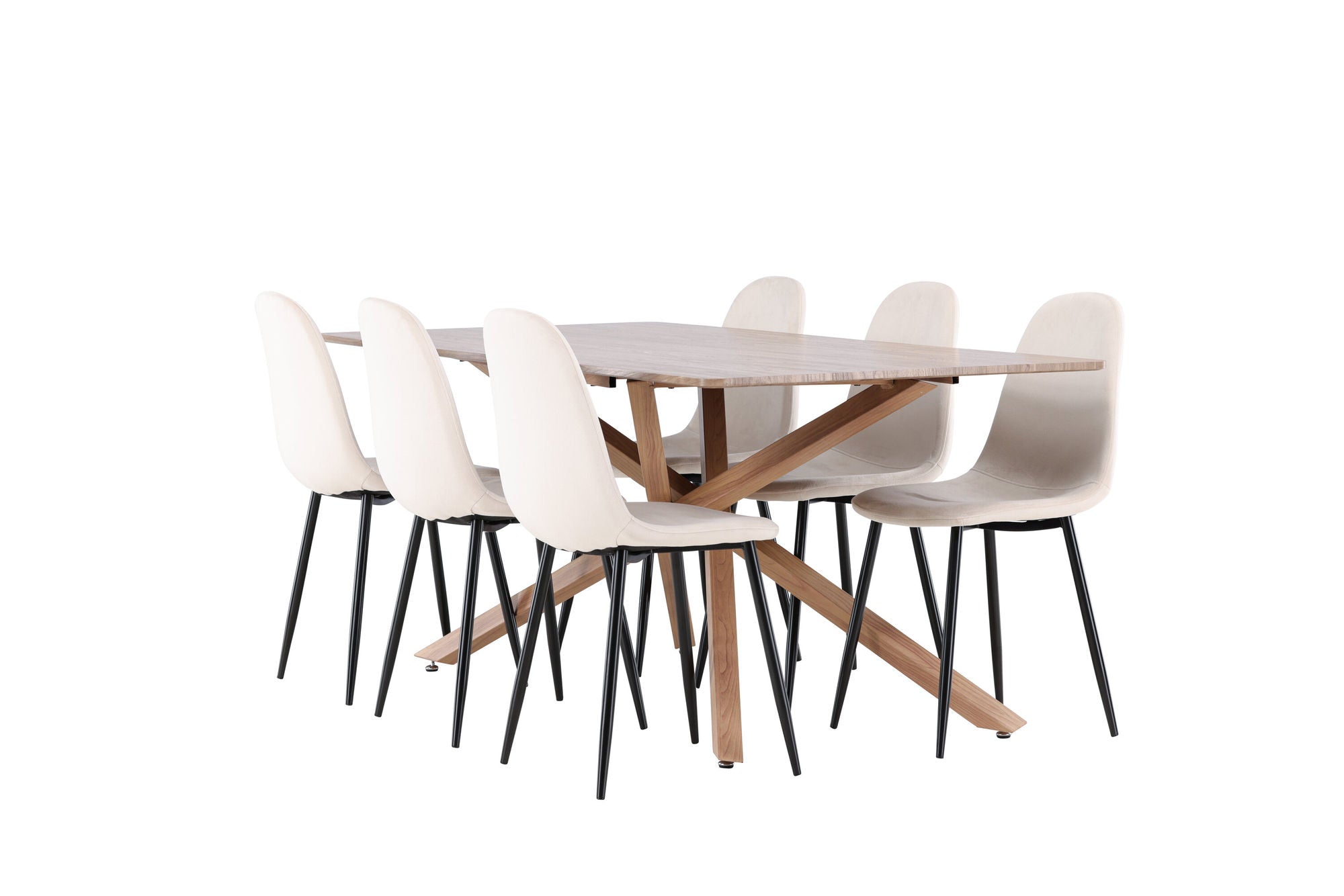 Venture Home Piazza spisebord with Polar Spisebordsstol