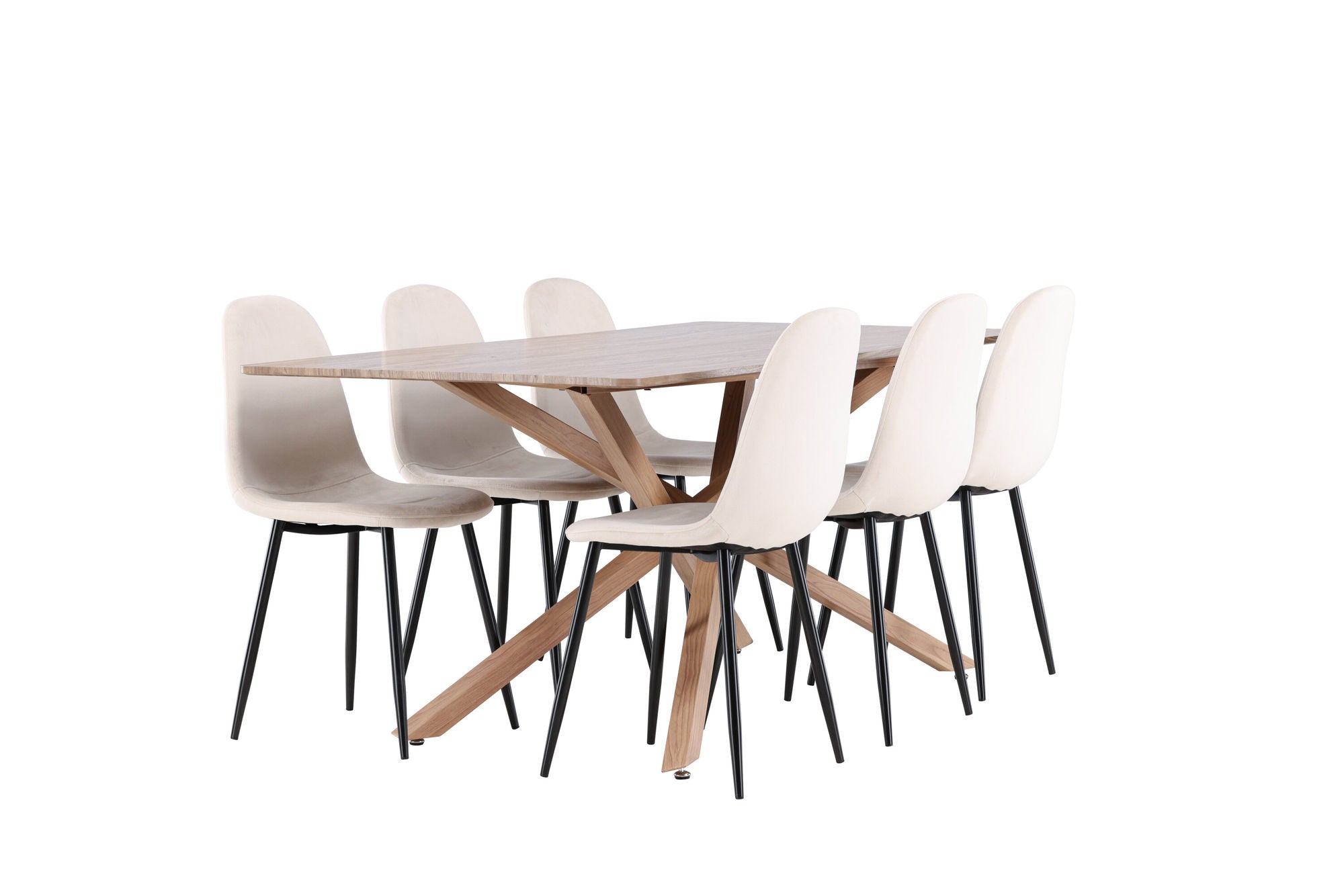 Venture Home Piazza spisebord with Polar Spisebordsstol