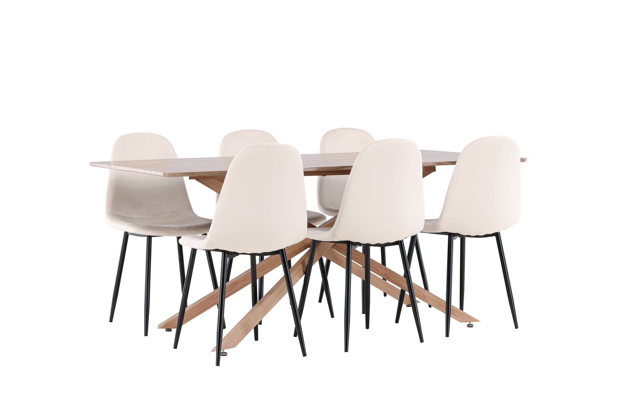 Venture Home Piazza spisebord with Polar Spisebordsstol