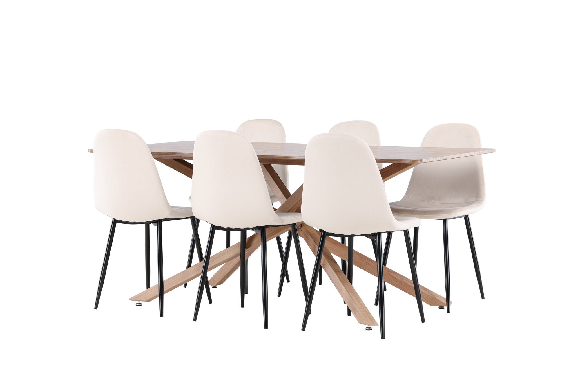 Venture Home Piazza spisebord with Polar Spisebordsstol