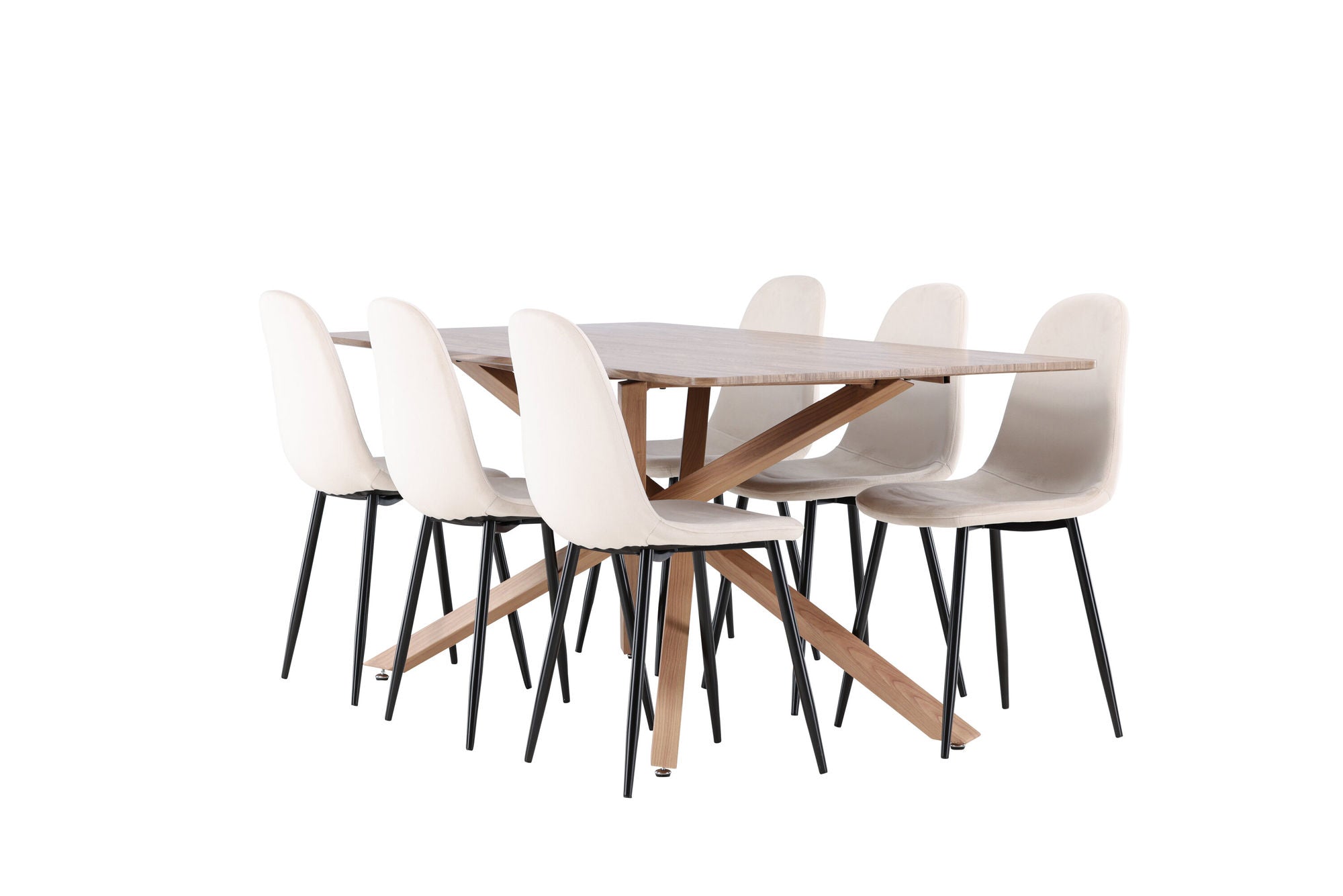 Venture Home Piazza spisebord with Polar Spisebordsstol