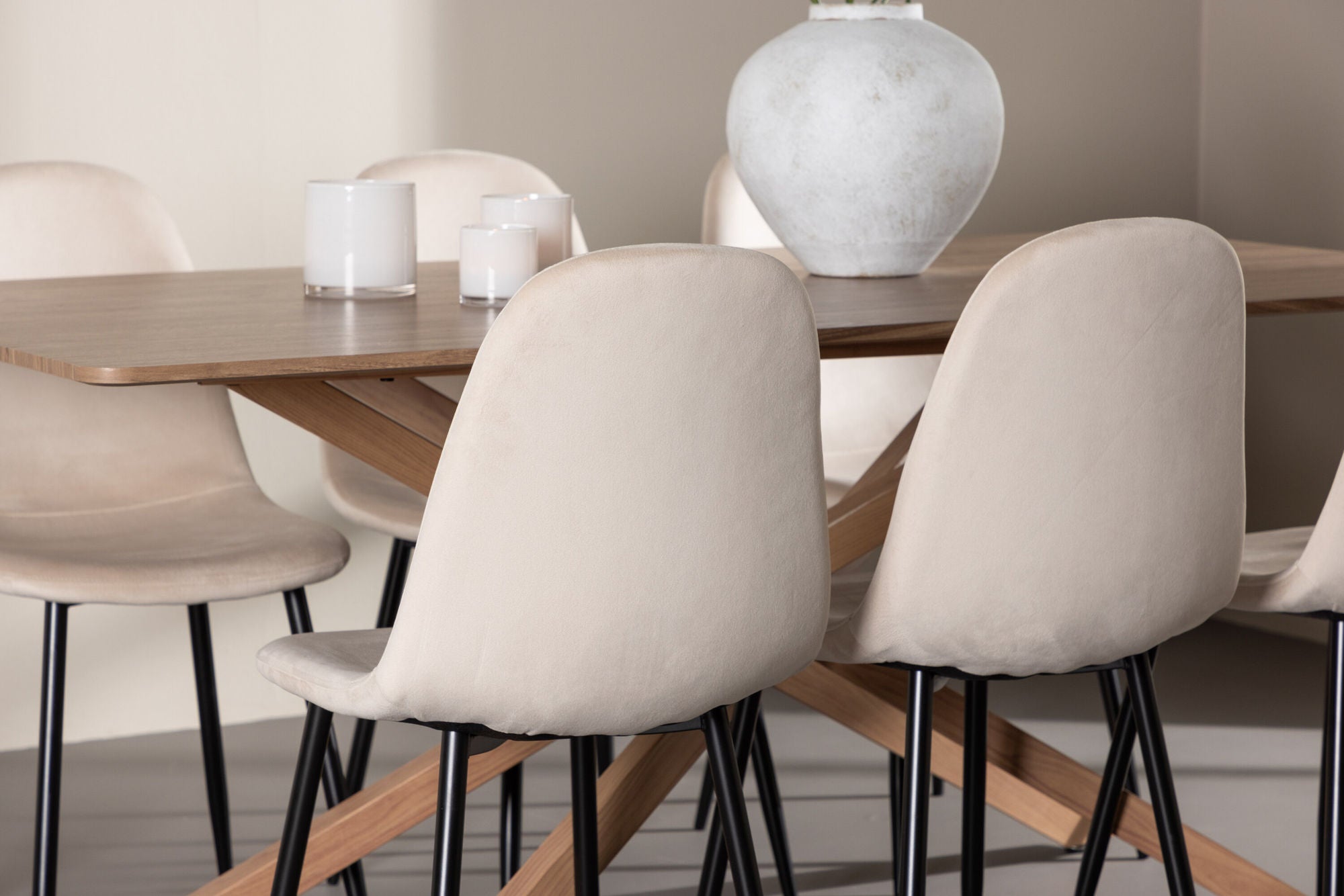 Venture Home Piazza spisebord with Polar Spisebordsstol