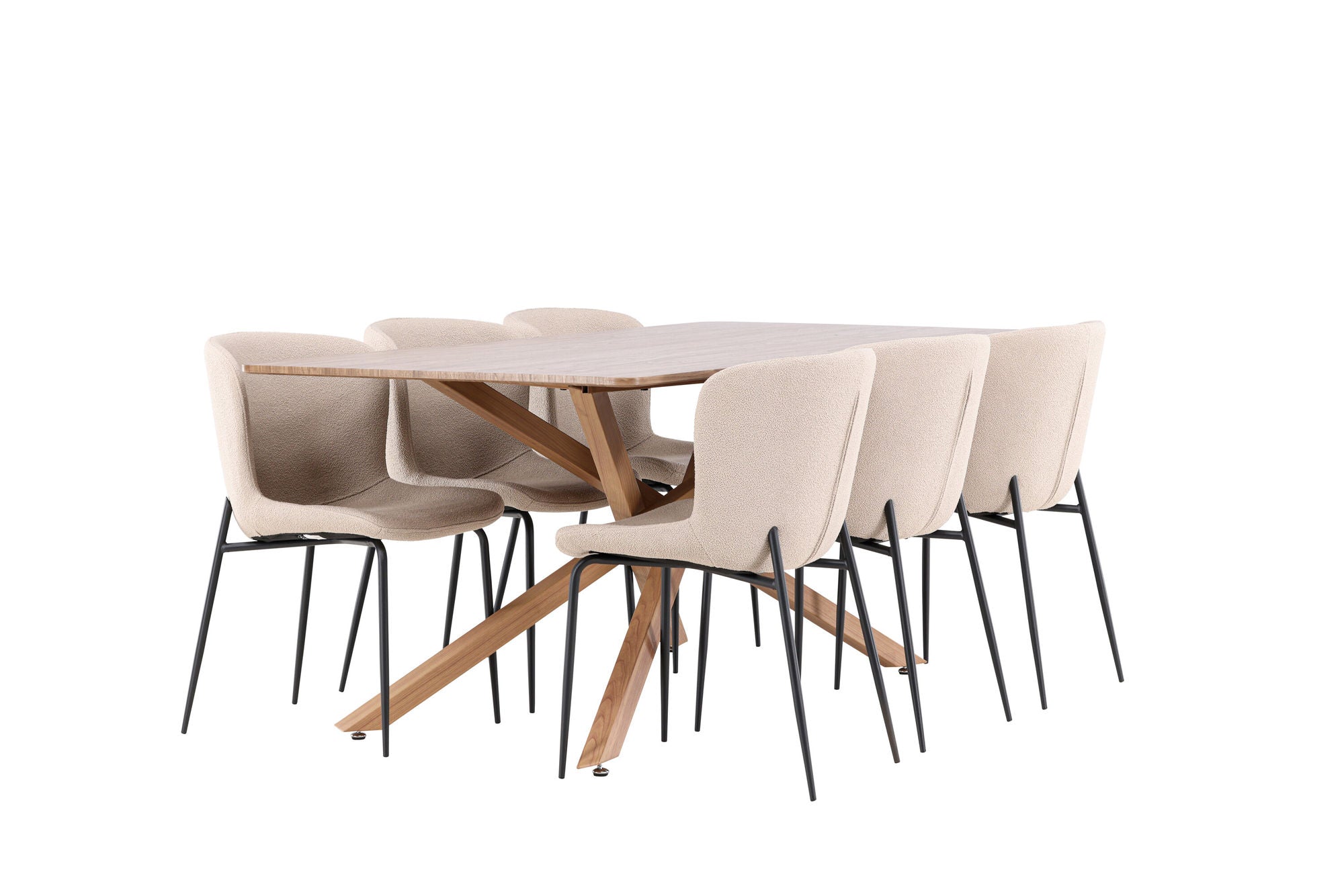 Venture Home Piazza spisebord with Modesto Spisebordsstol
