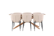 Venture Home Piazza spisebord with Modesto Spisebordsstol