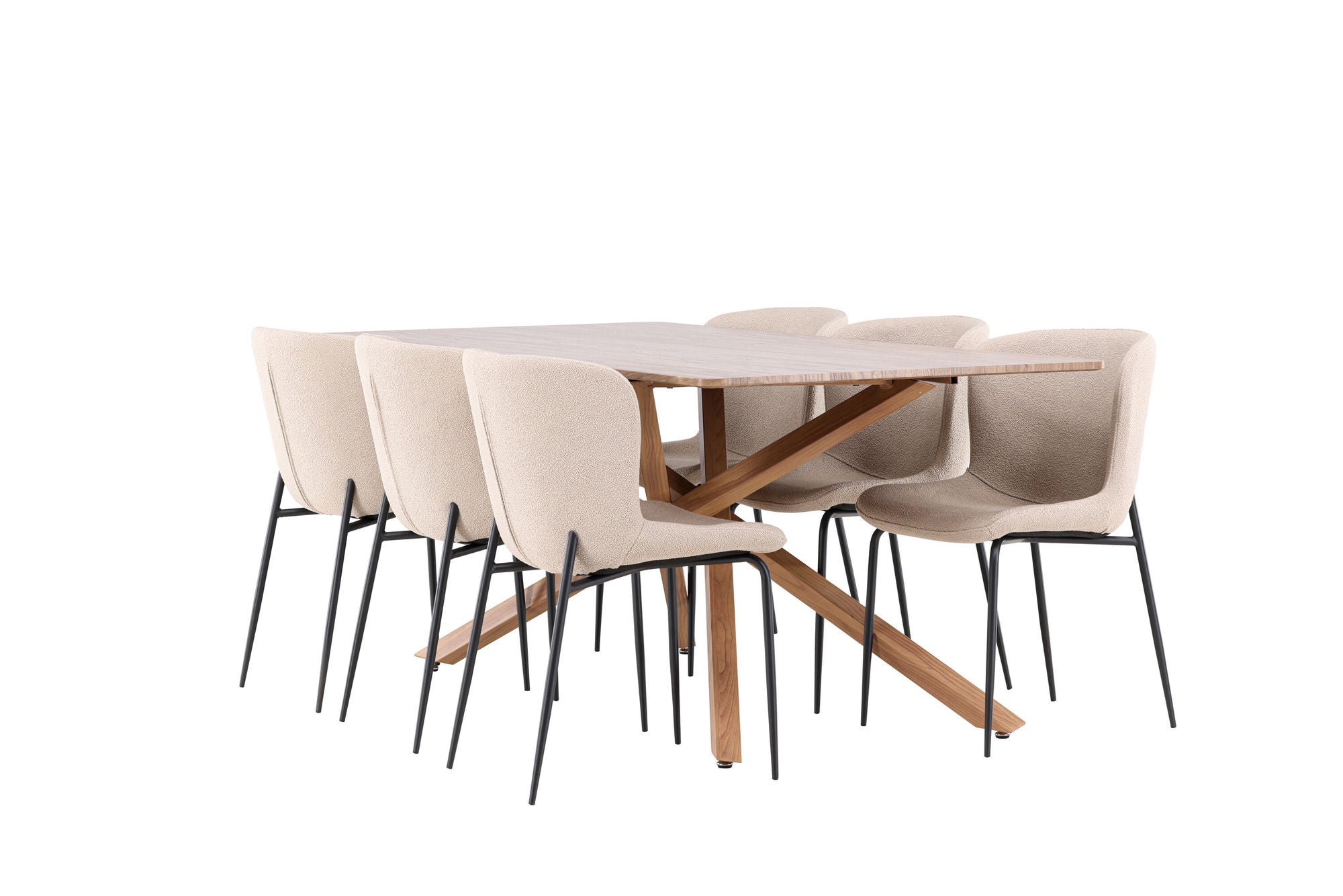Venture Home Piazza spisebord with Modesto Spisebordsstol