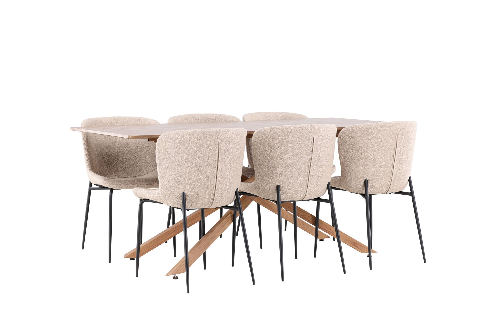 Venture Home Piazza spisebord with Modesto Spisebordsstol