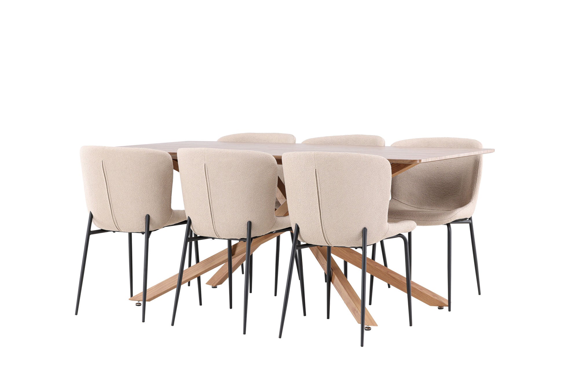 Venture Home Piazza spisebord with Modesto Spisebordsstol