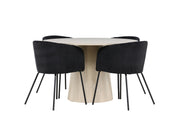 Venture Home Lanzo spisebord with Berit Spisebordsstol