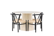 Venture Home Lanzo spisebord with Alfons Spisebordsstol