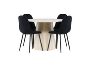 Venture Home Lanzo spisebord with Polar Spisebordsstol
